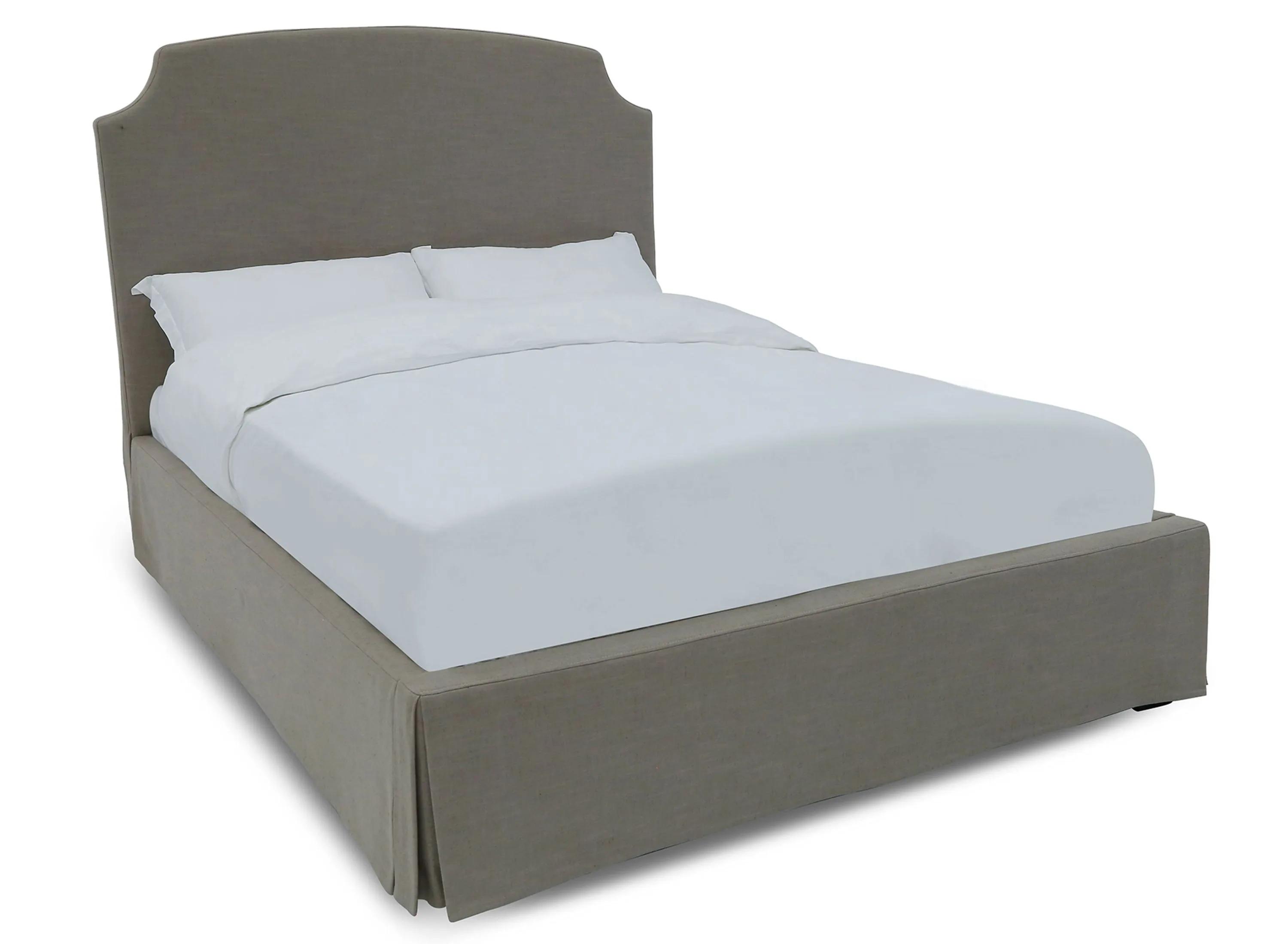 Laurel Upholsterd Skirted Panel Bed