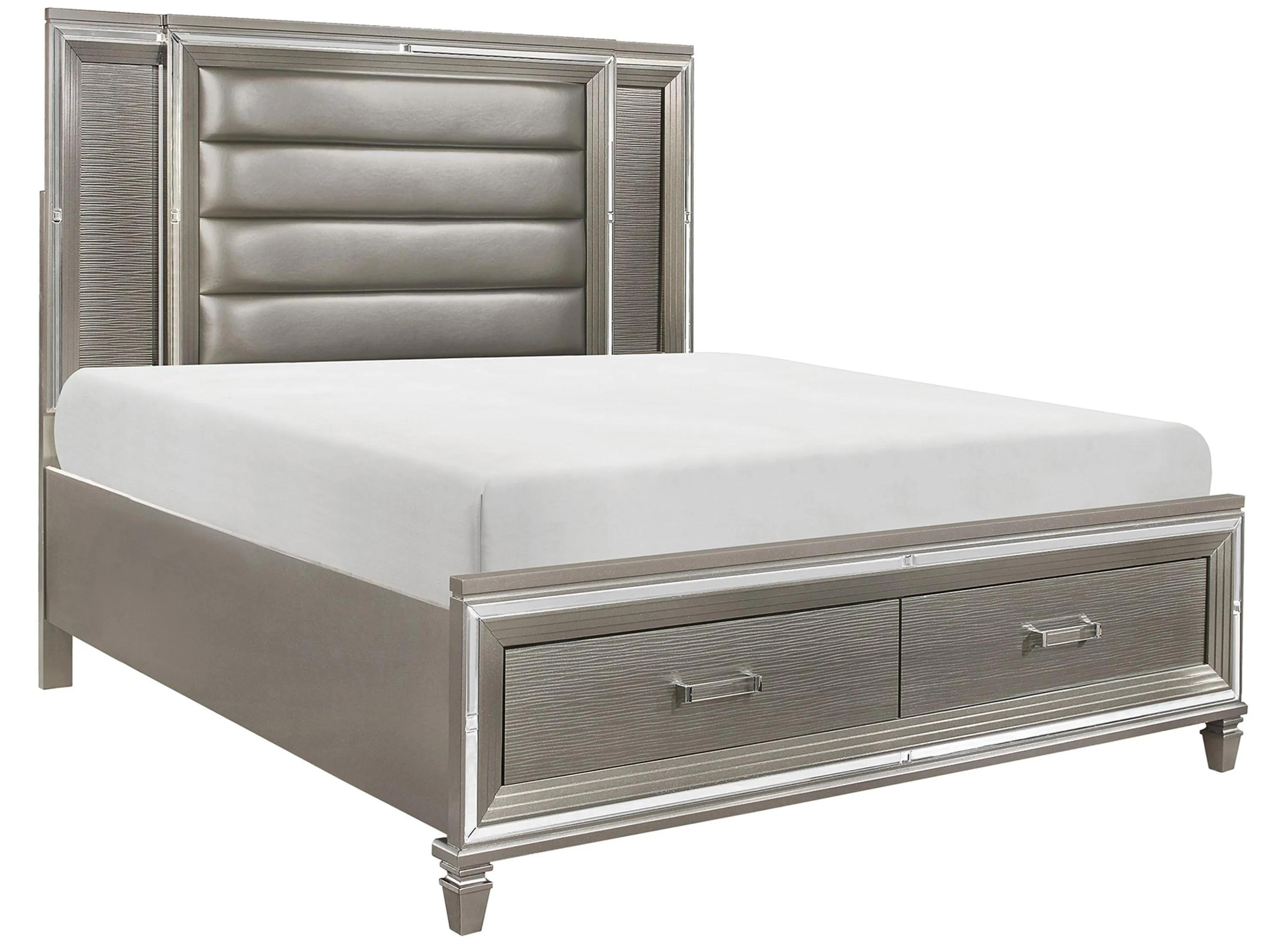 Selena Platform Storage Bed