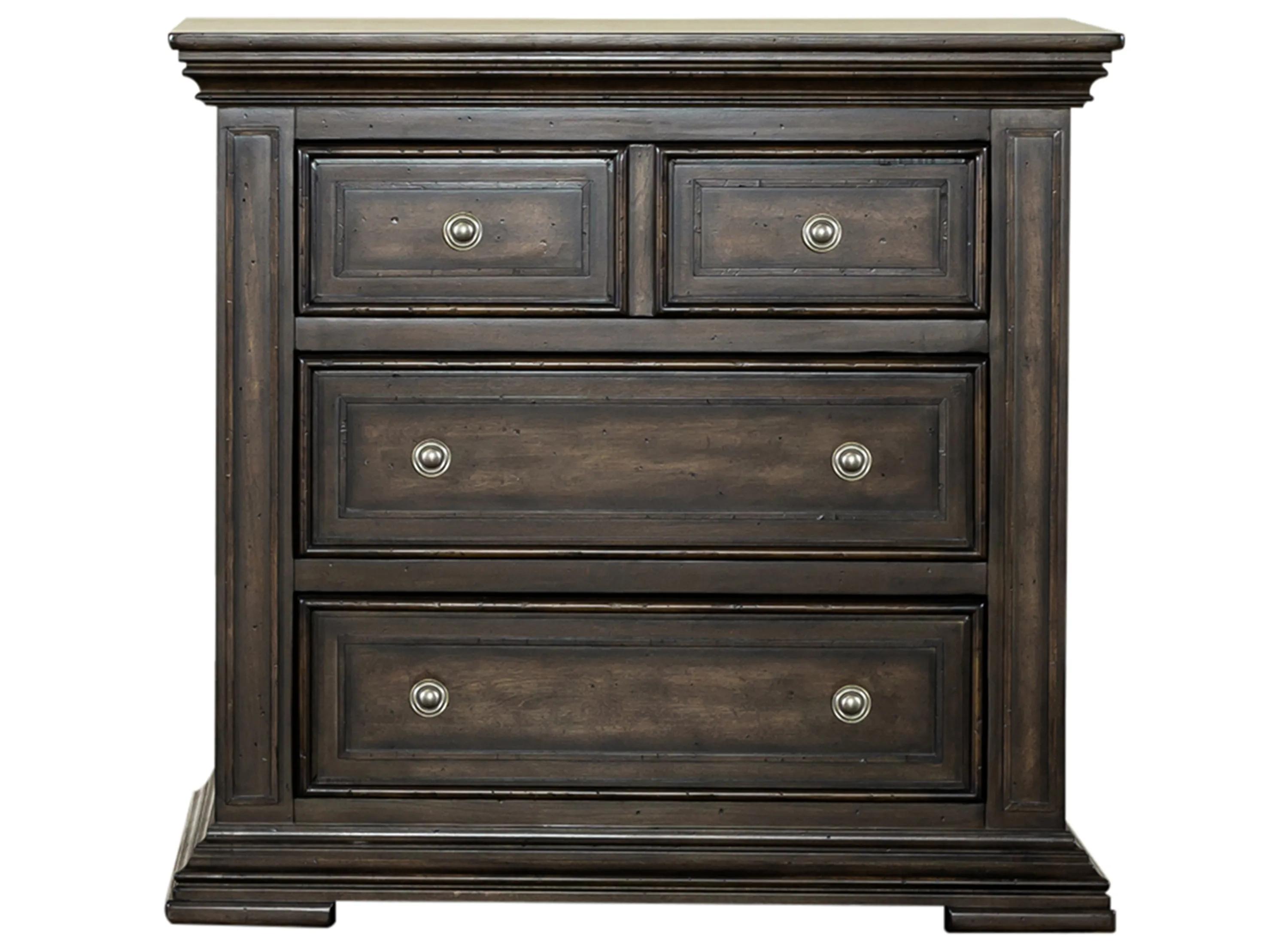 Big Valley Bedside Chest w/ Charging Station