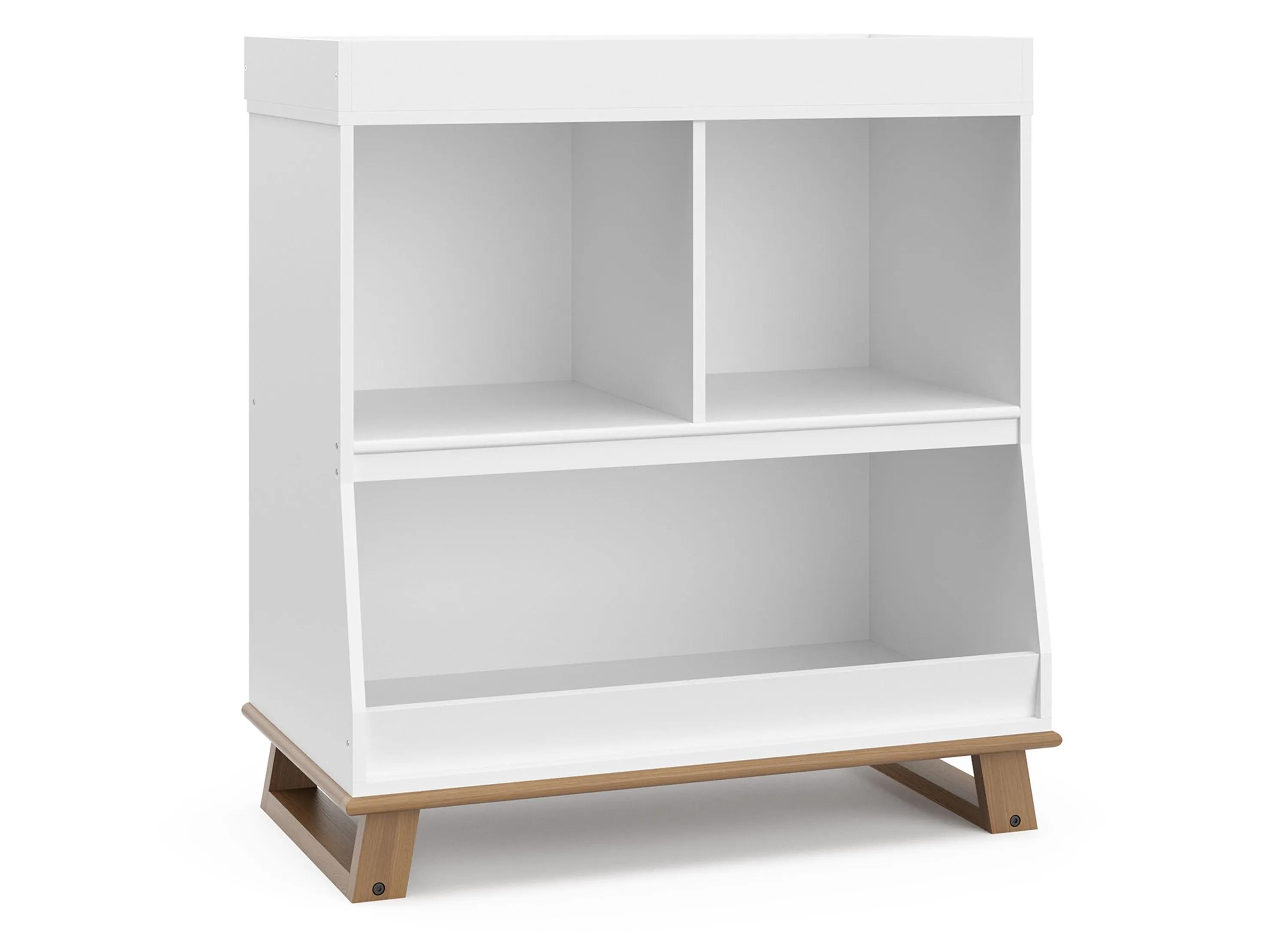 Storkcraft Modern Changing Table with Storage and Removable Topper