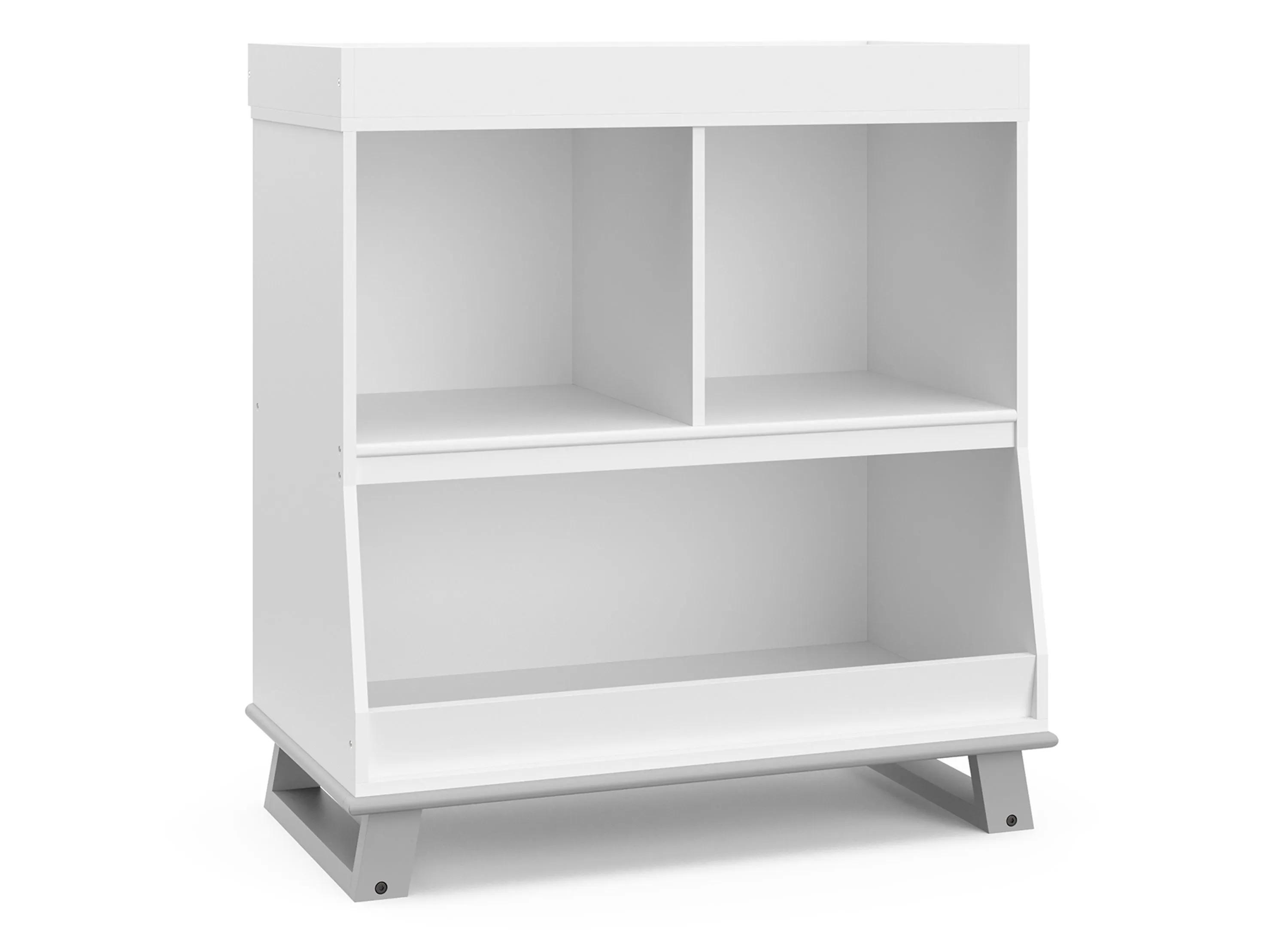 Storkcraft Modern Changing Table with Storage and Removable Topper