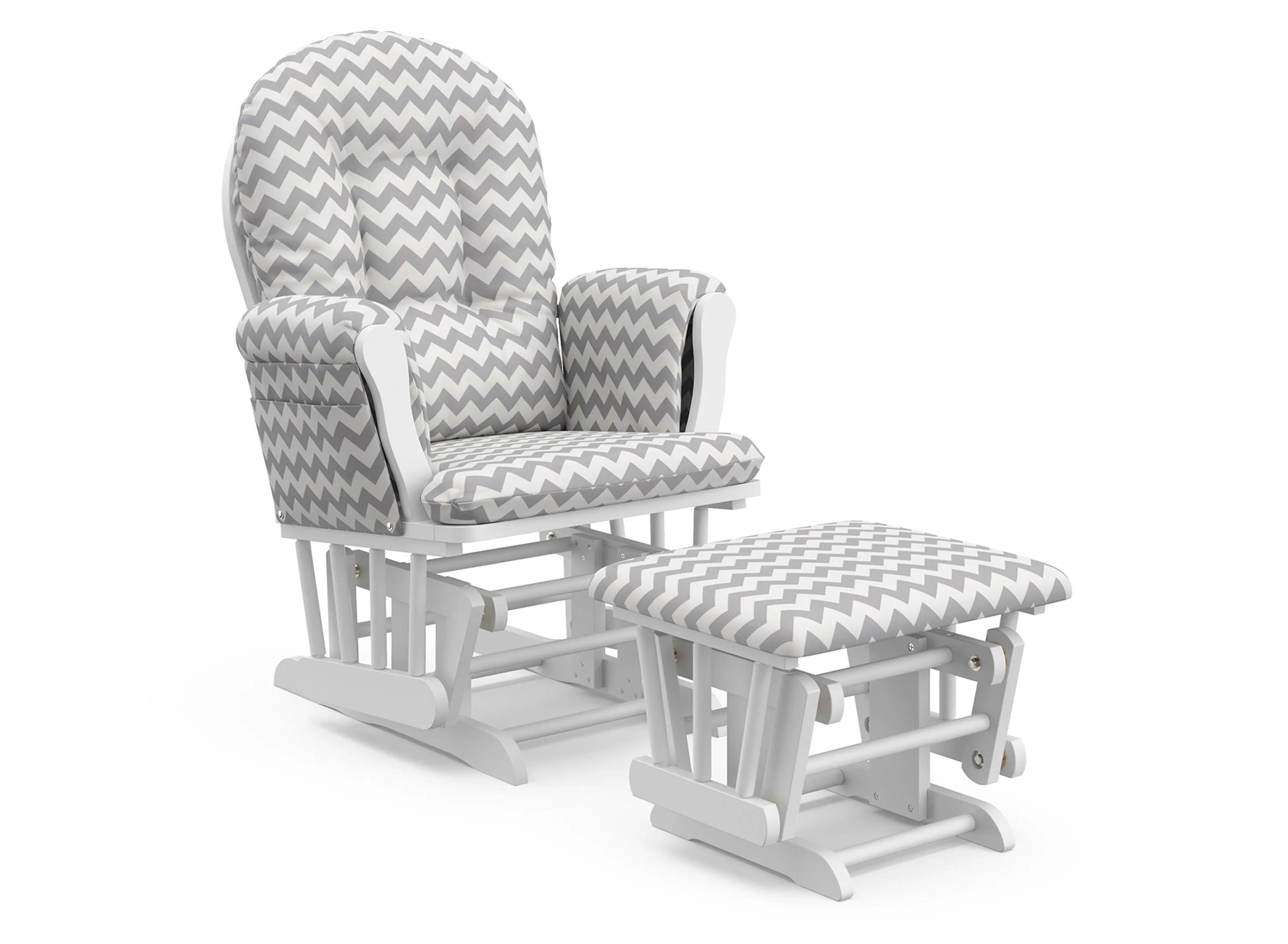 Hoop Glider and Ottoman