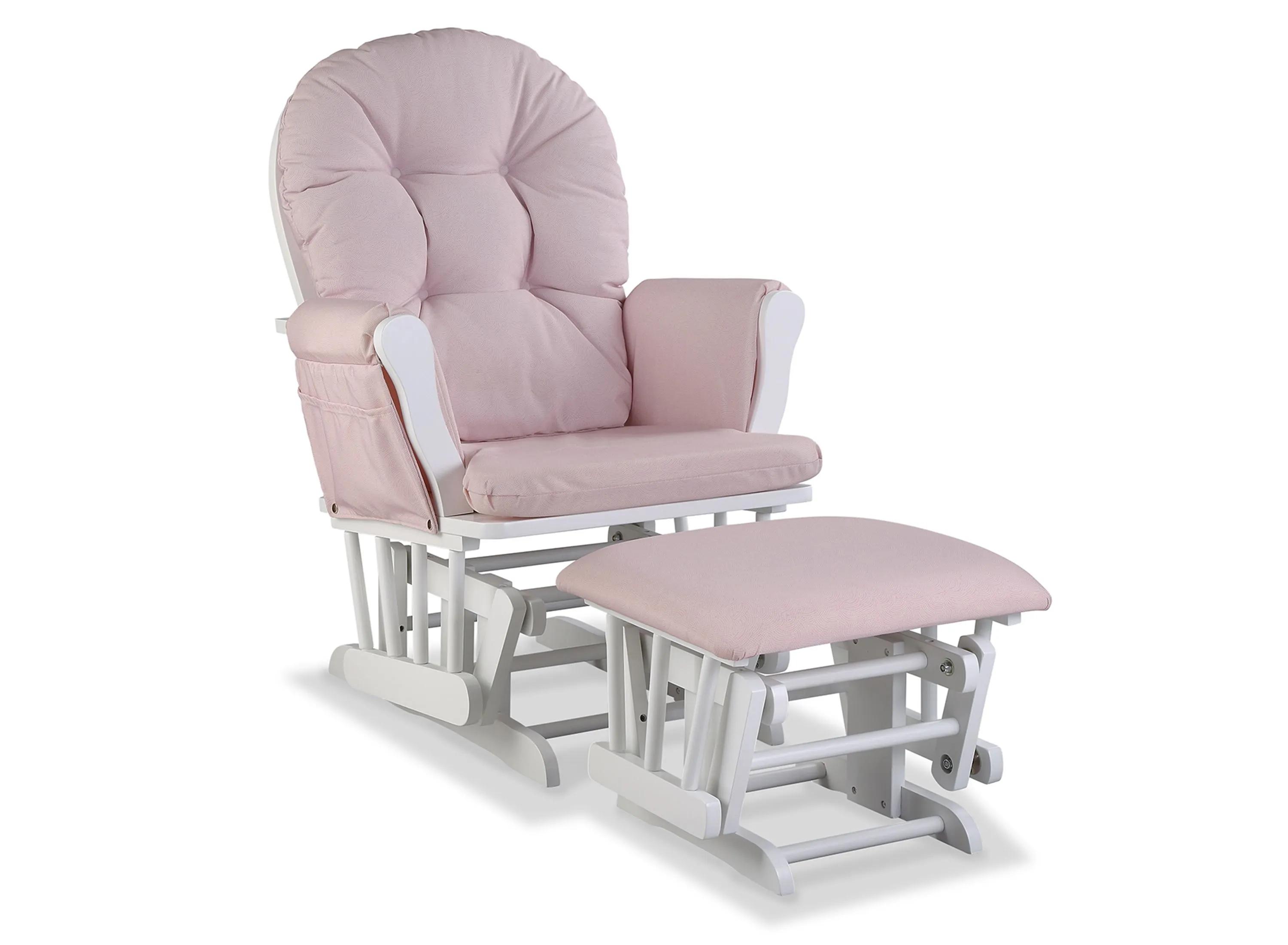 Hoop Glider and Ottoman