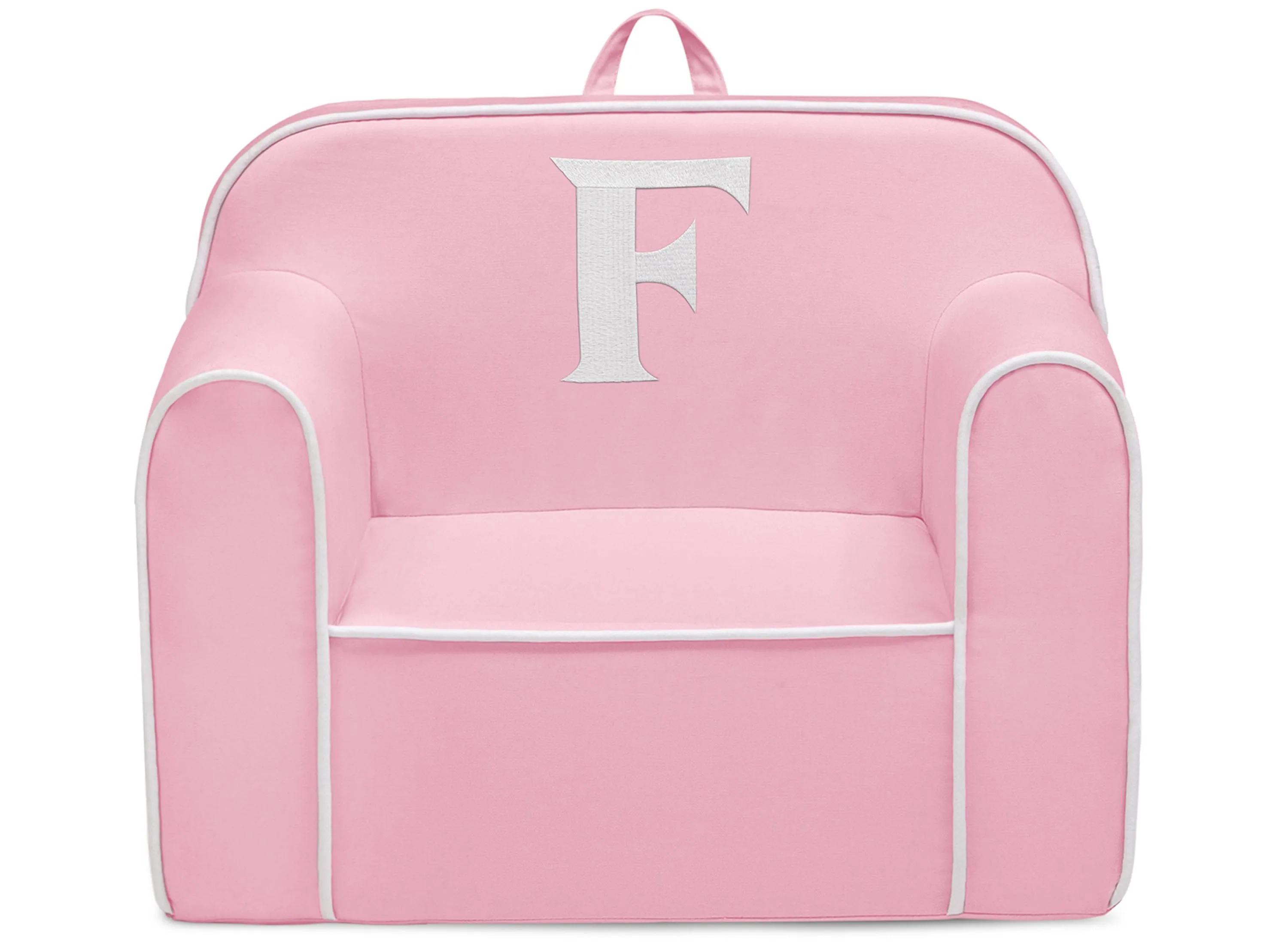 Cozee Monogrammed Chair Letter F