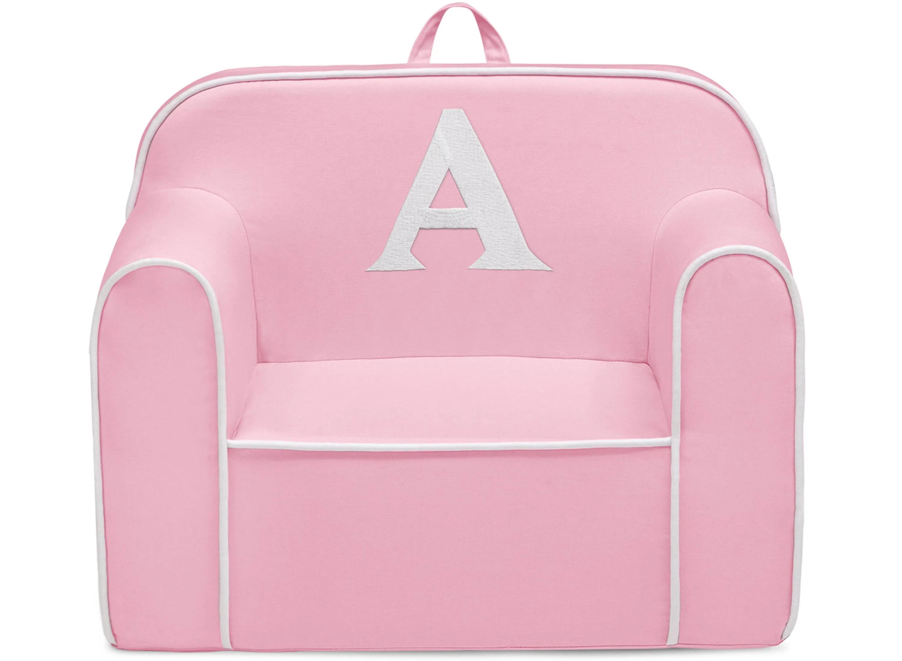 Cozee Monogrammed Chair Letter A