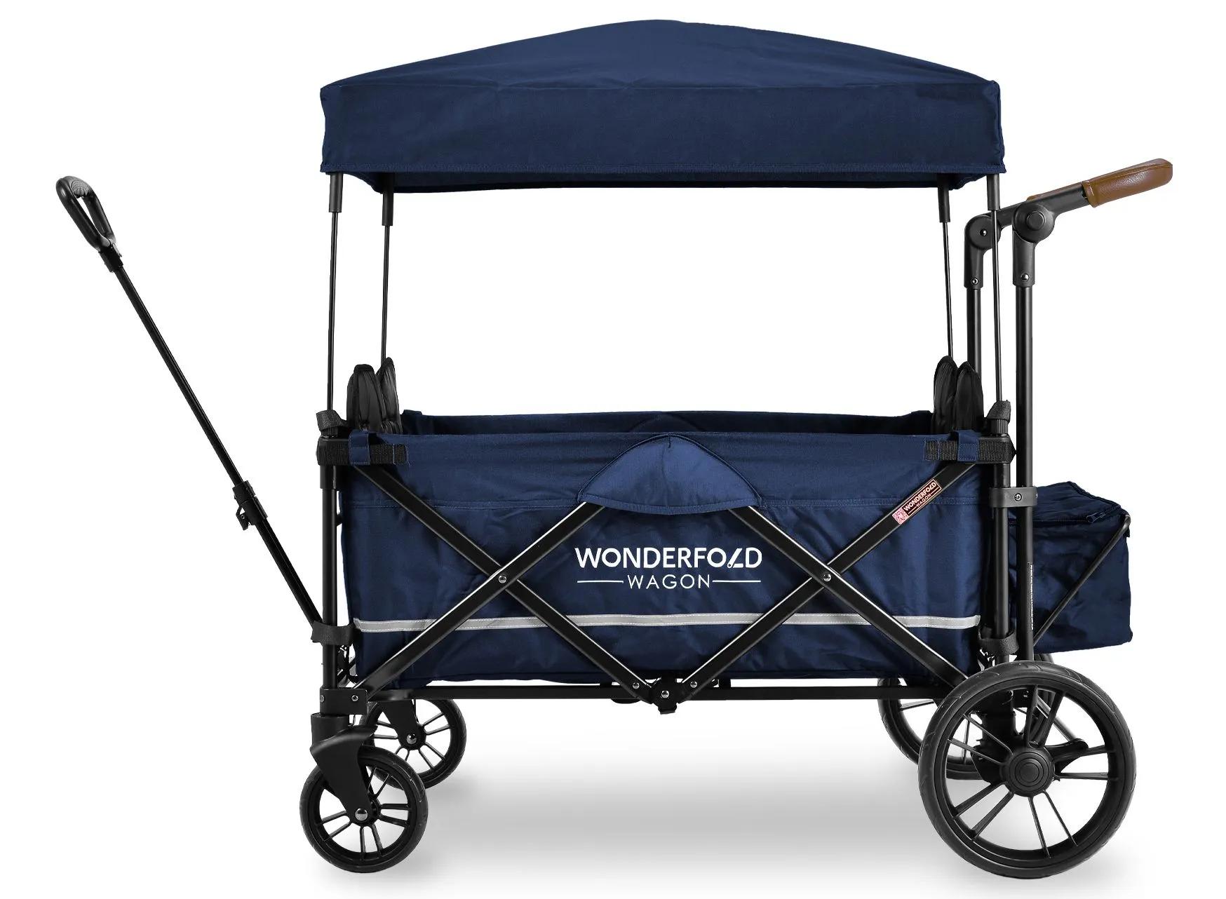 Push and Pull Quad Stroller Wagon