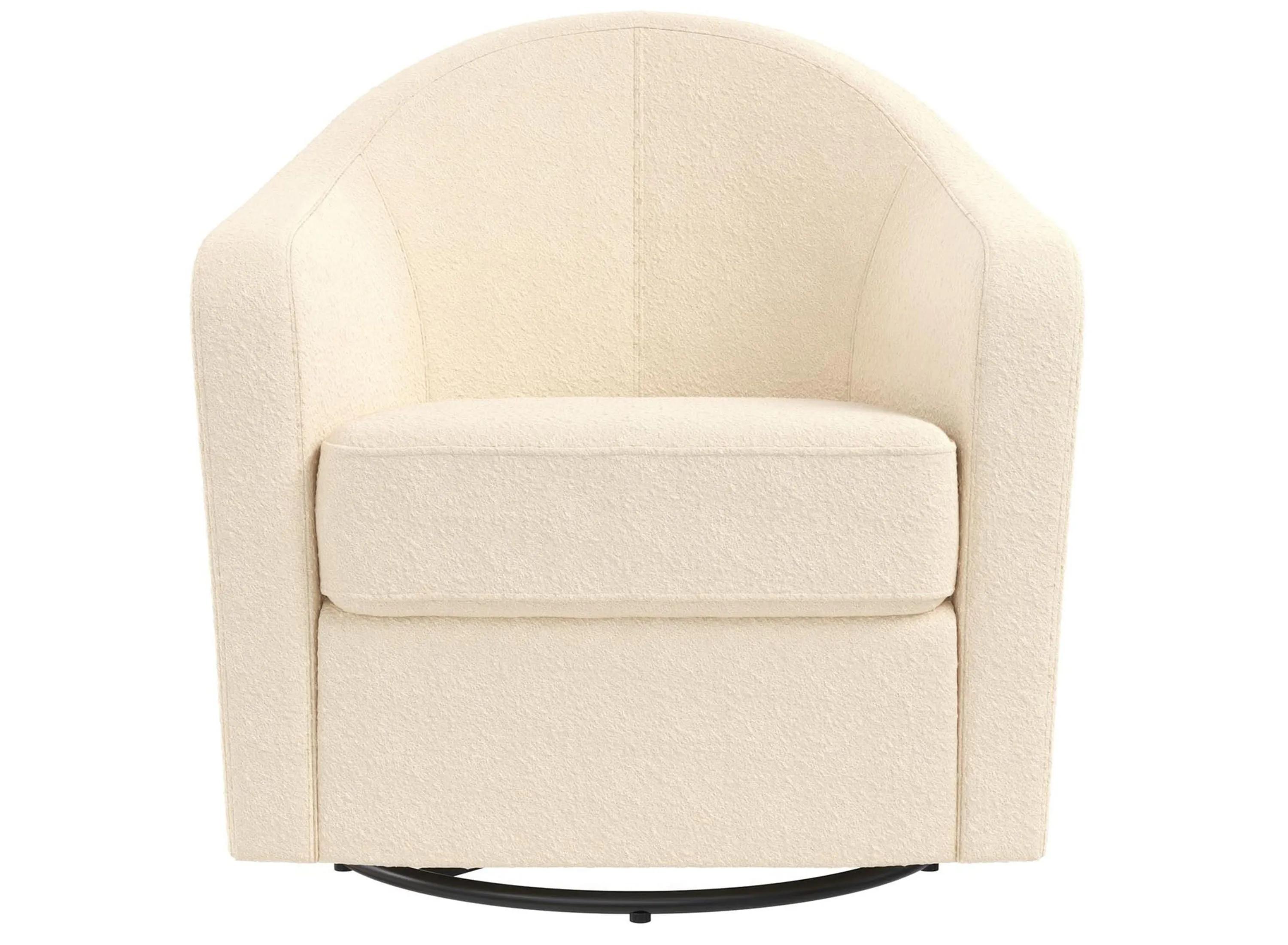 Gentle Swivel Curved Nursery Chair