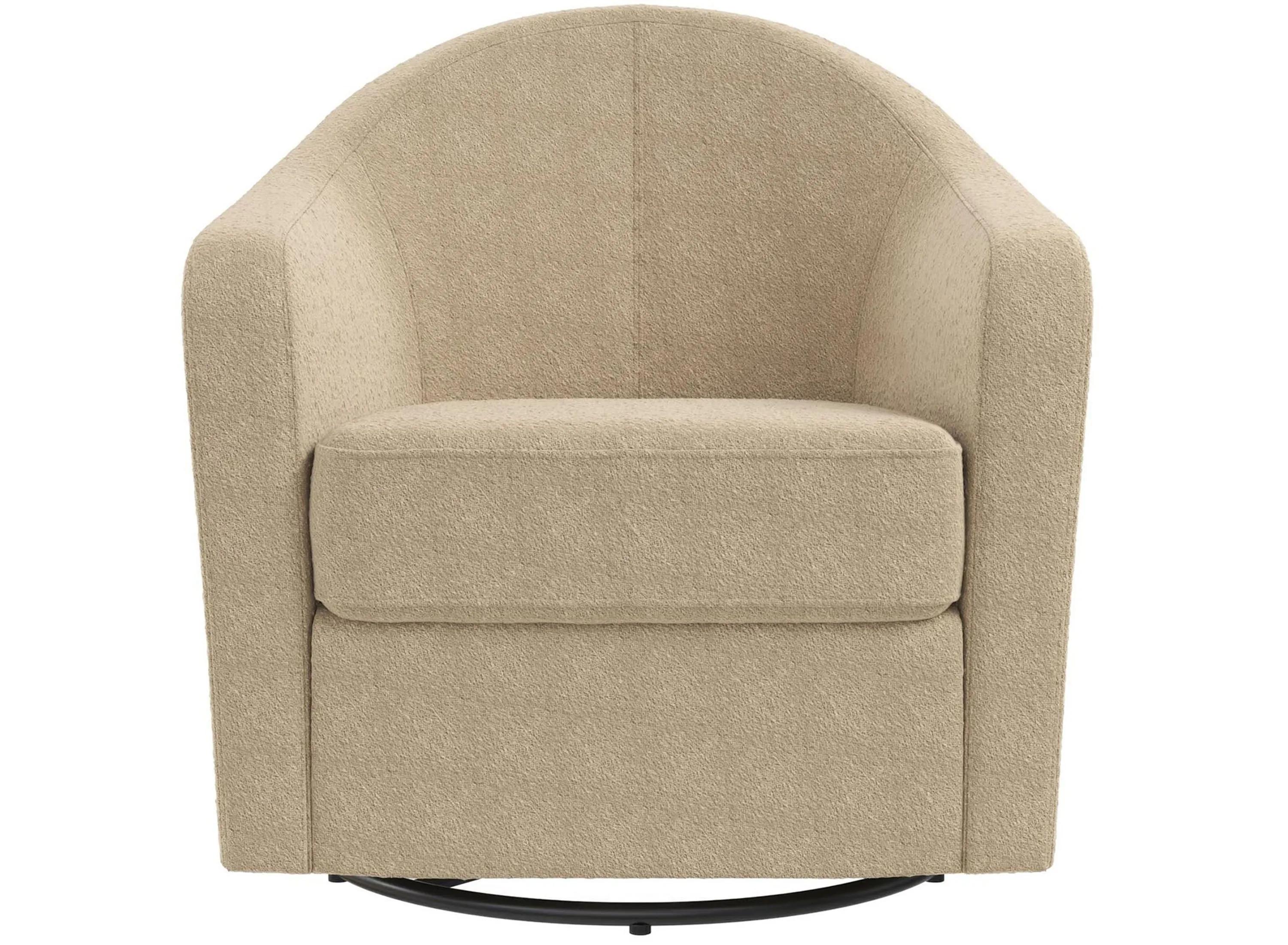 Gentle Swivel Curved Nursery Chair