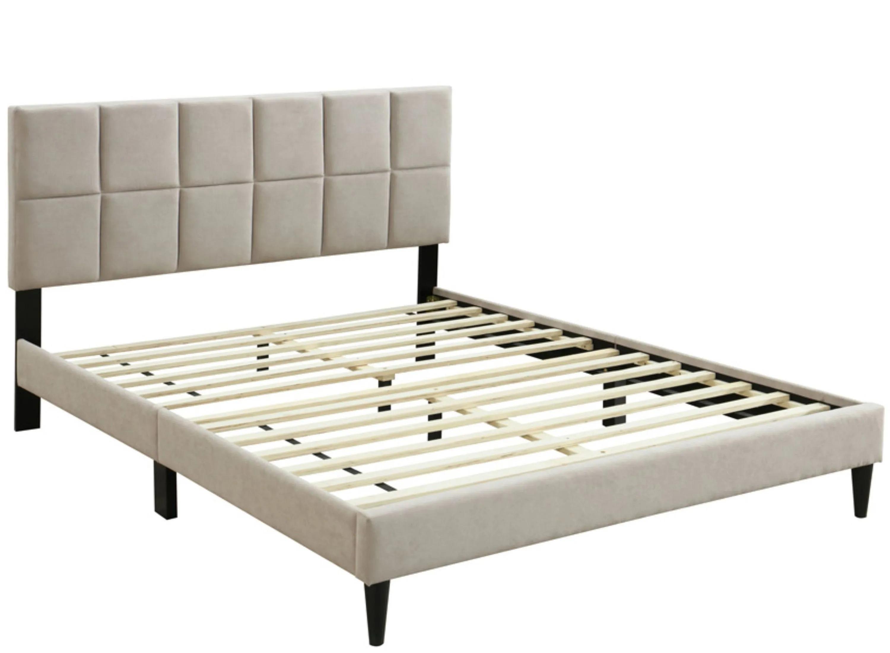 Evelyn Upholstered Bed w/ USB
