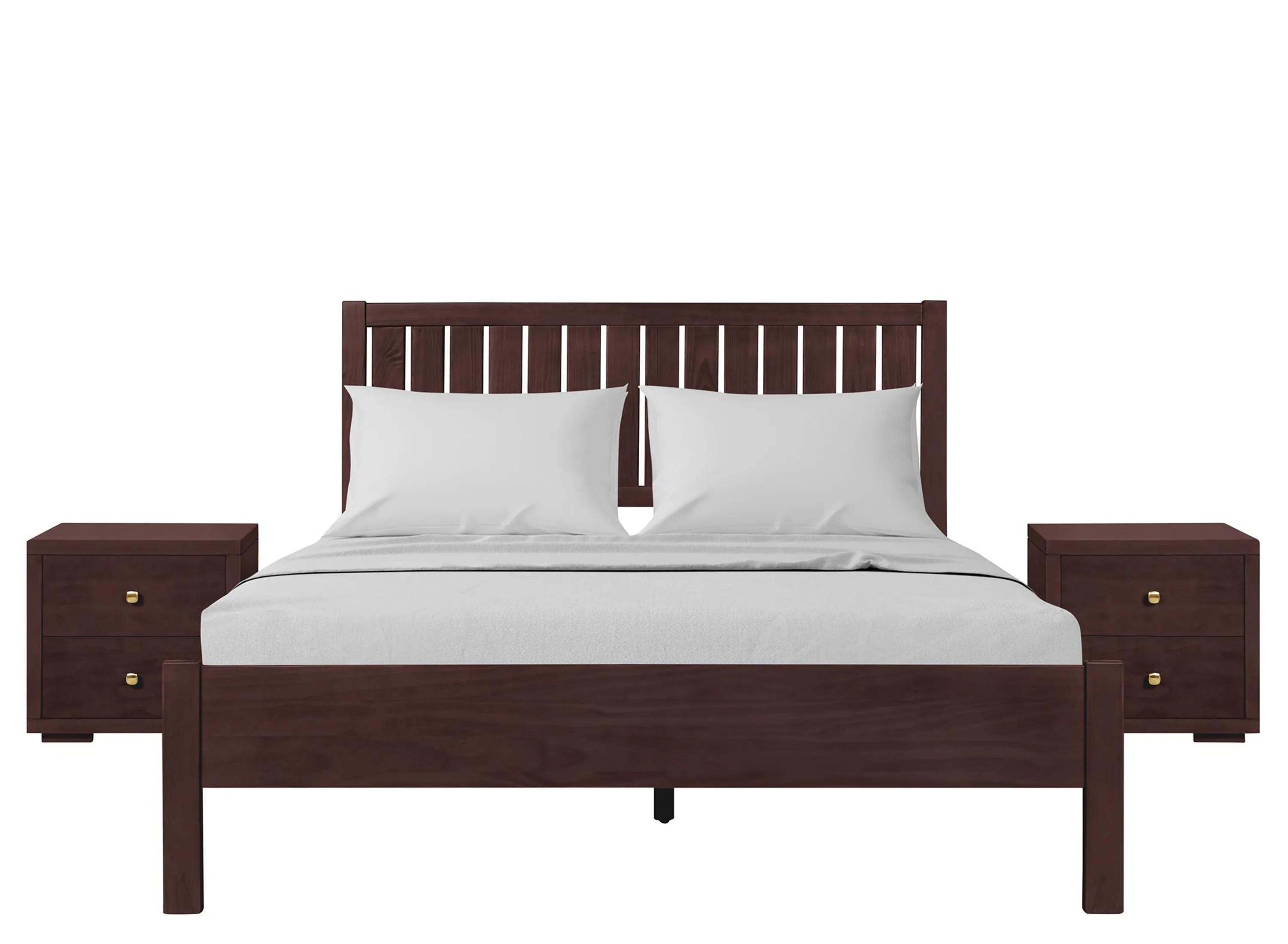 570148330 Graham Platform Bed with 2 Nightstands sku 570148330