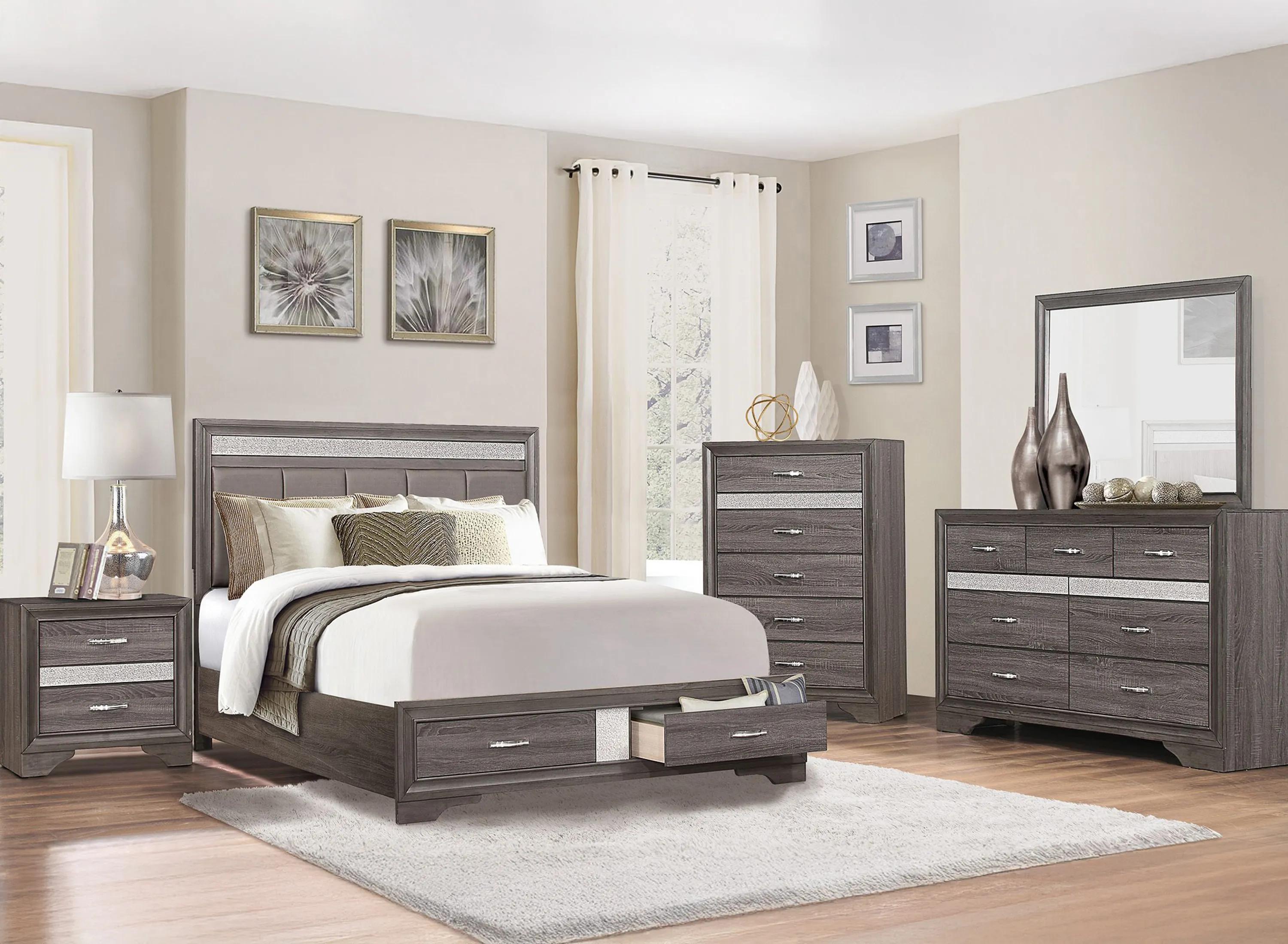 Griggs 4-pc.Upholstered Storage Bedroom Set