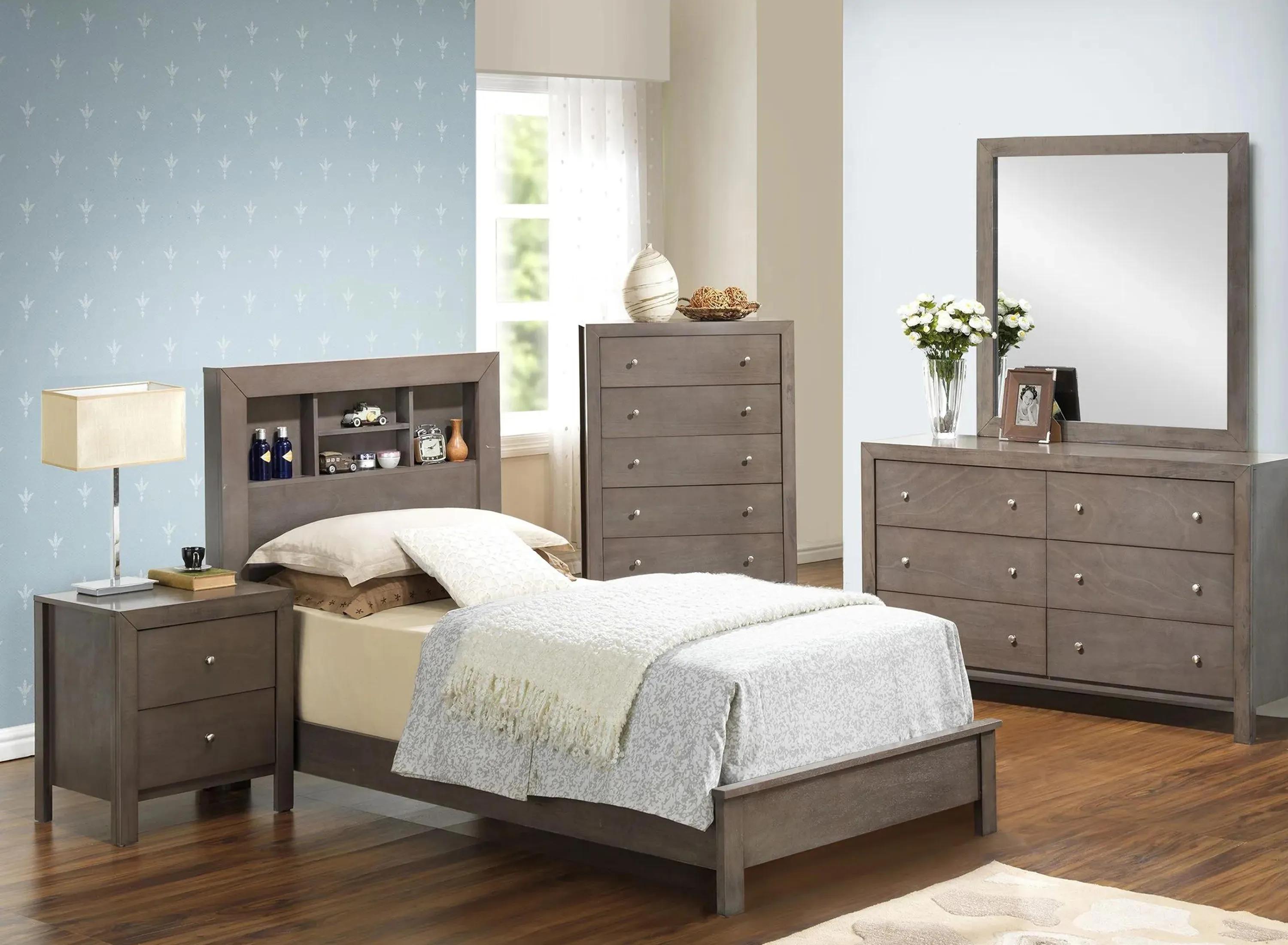 Burlington 4-pc. Bookcase Bedroom Set