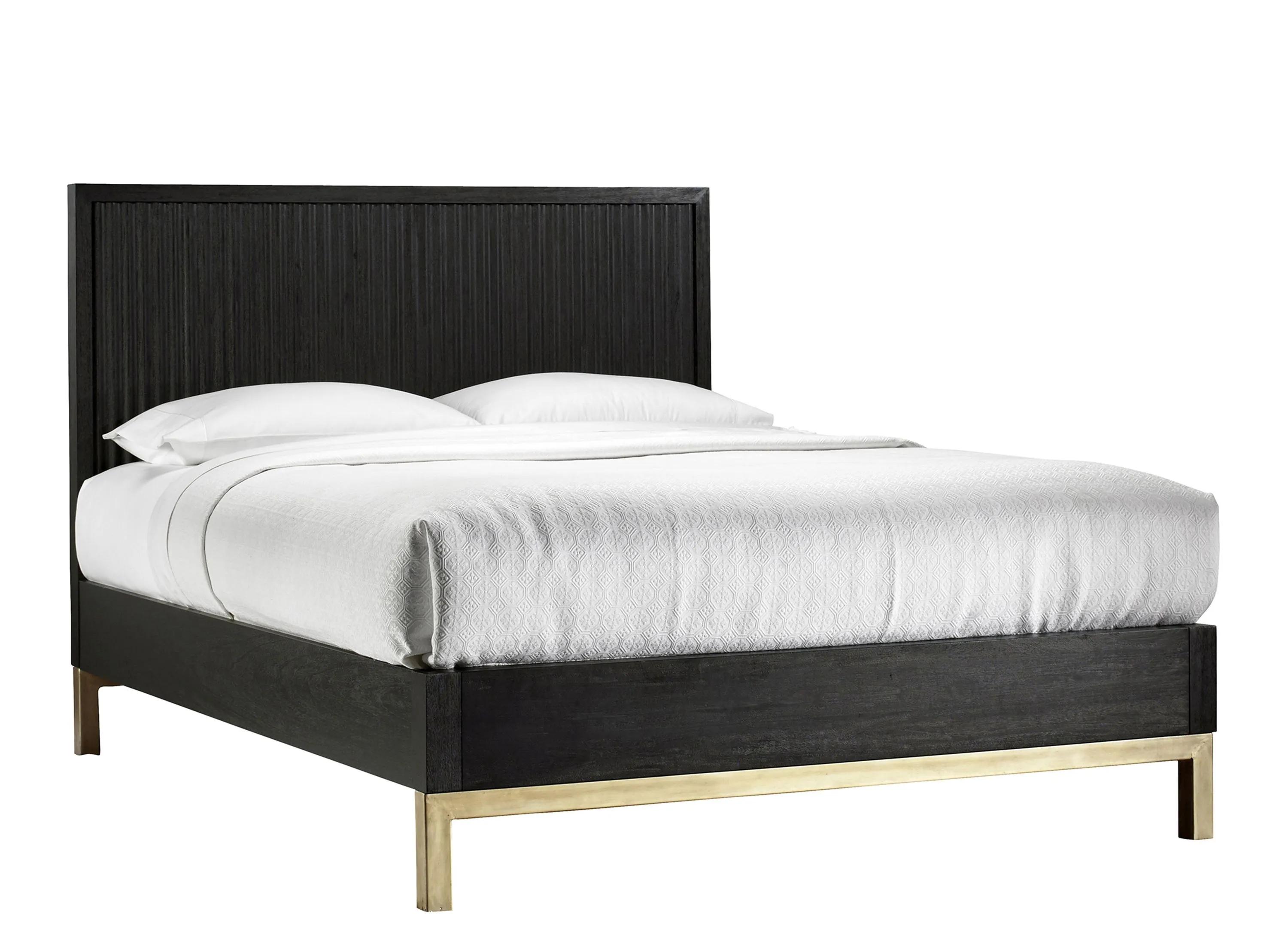 Kentfield Solid Wood Queen-Size Platform Bed