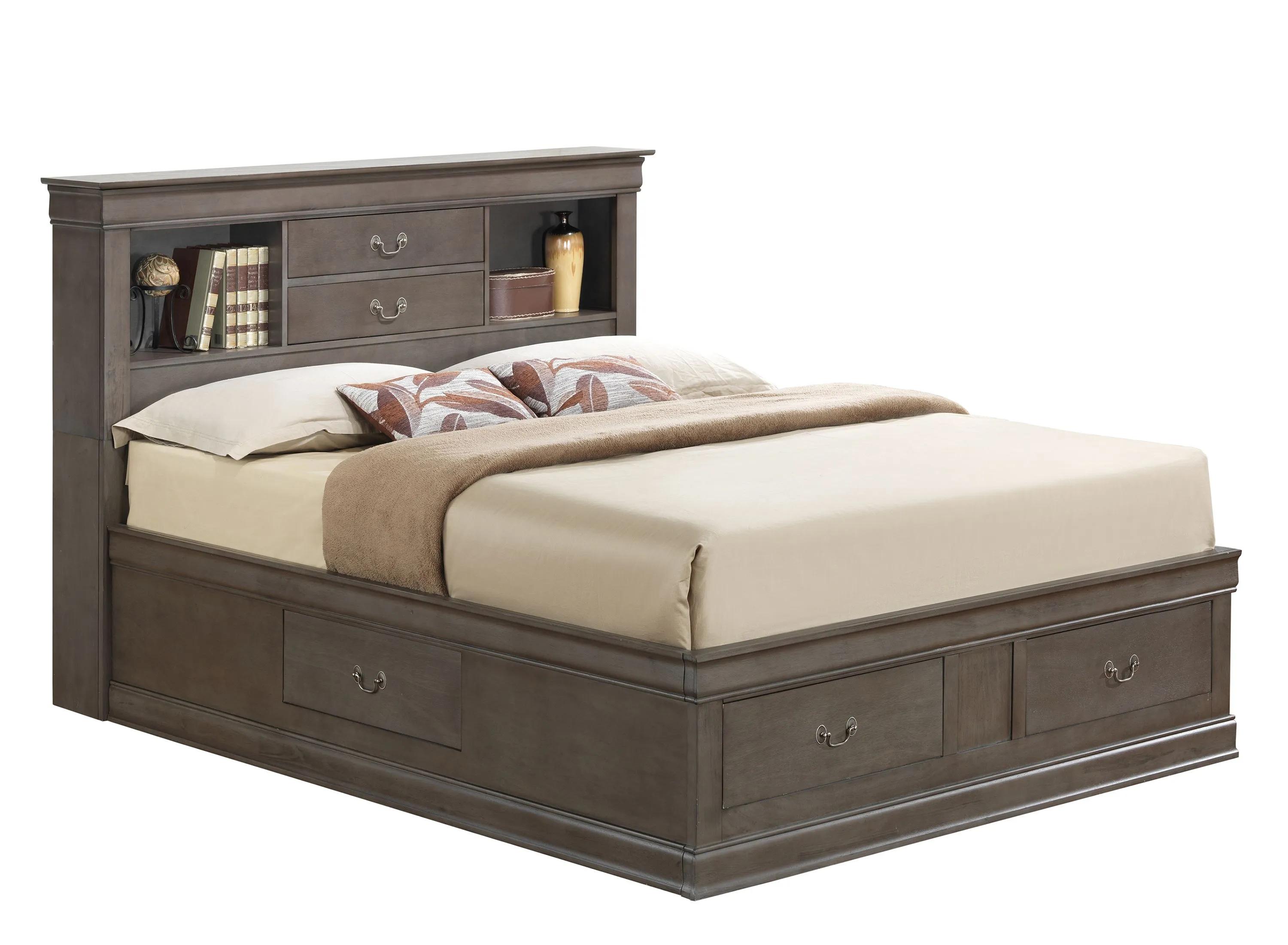 Rossie Captains Storage Bed