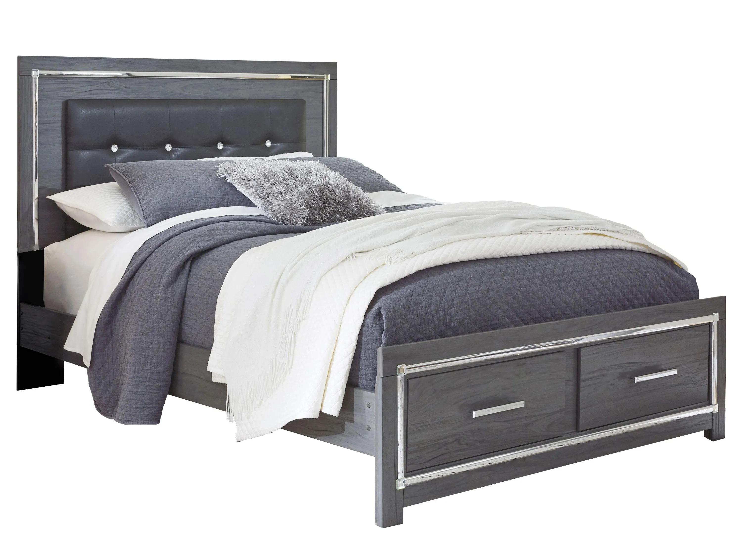 Lodanna Panel Bed with Storage