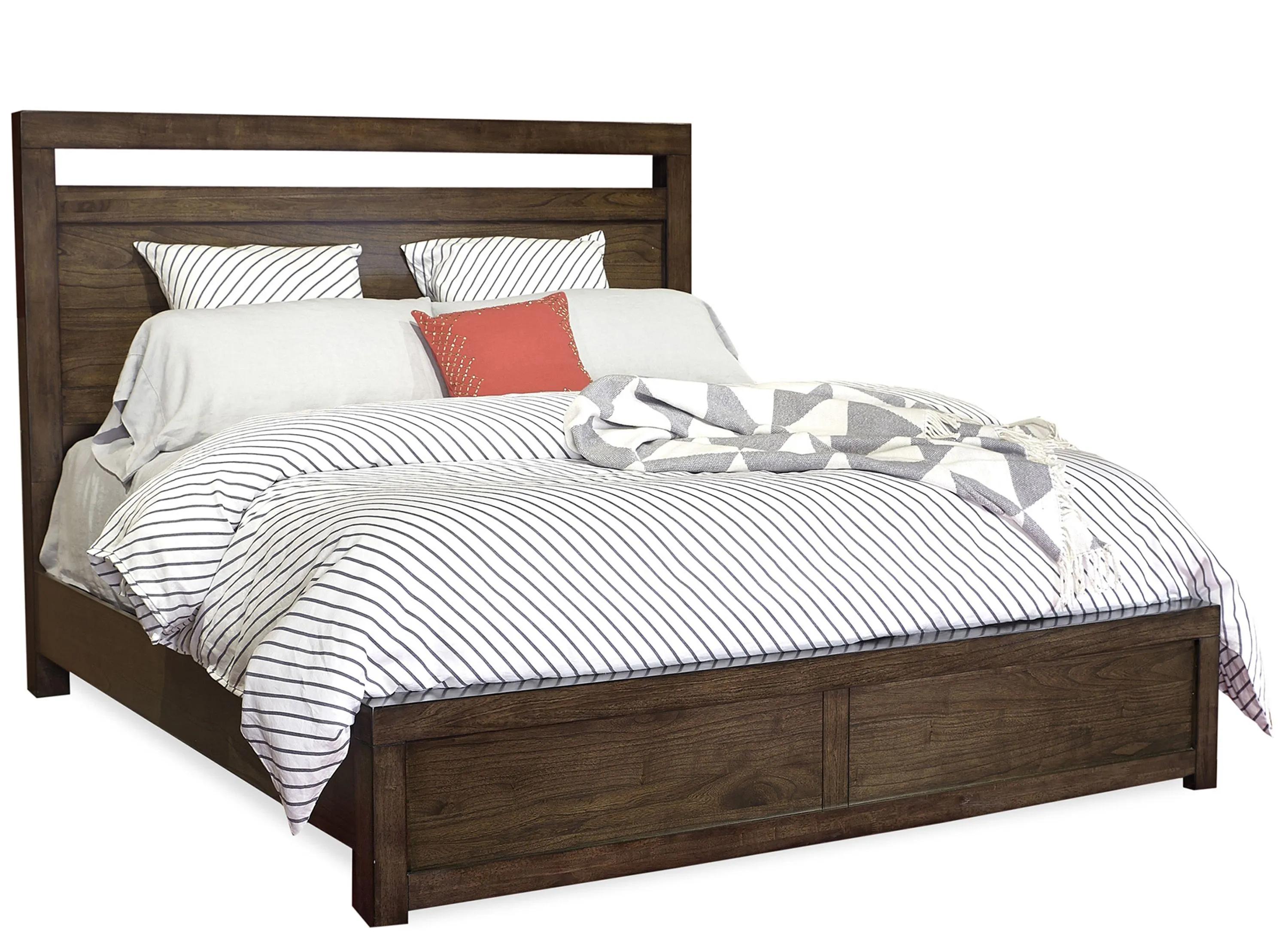 Modern Loft Panel Bed