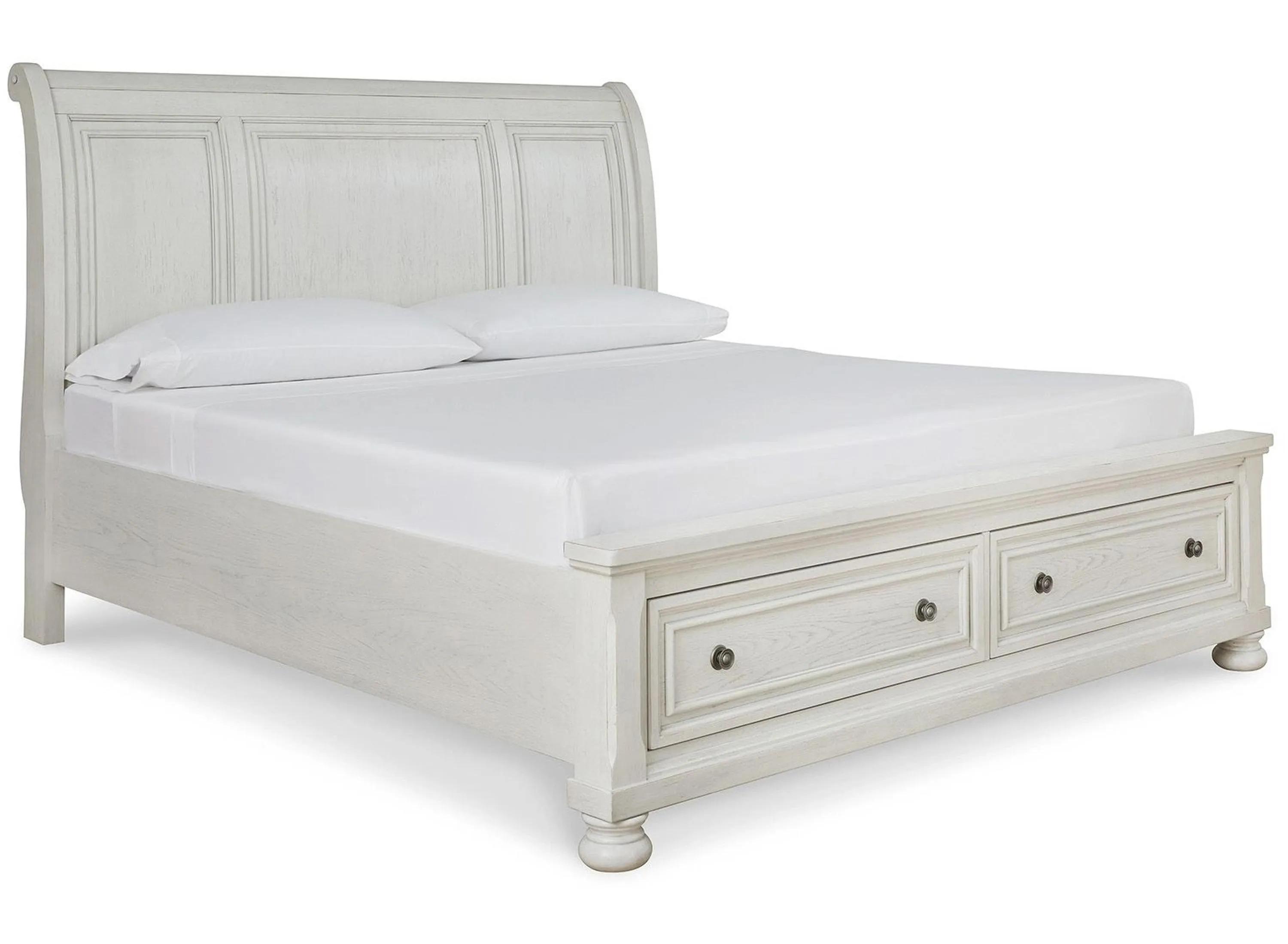 Robbinsdale California King Sleigh Bed with Storage