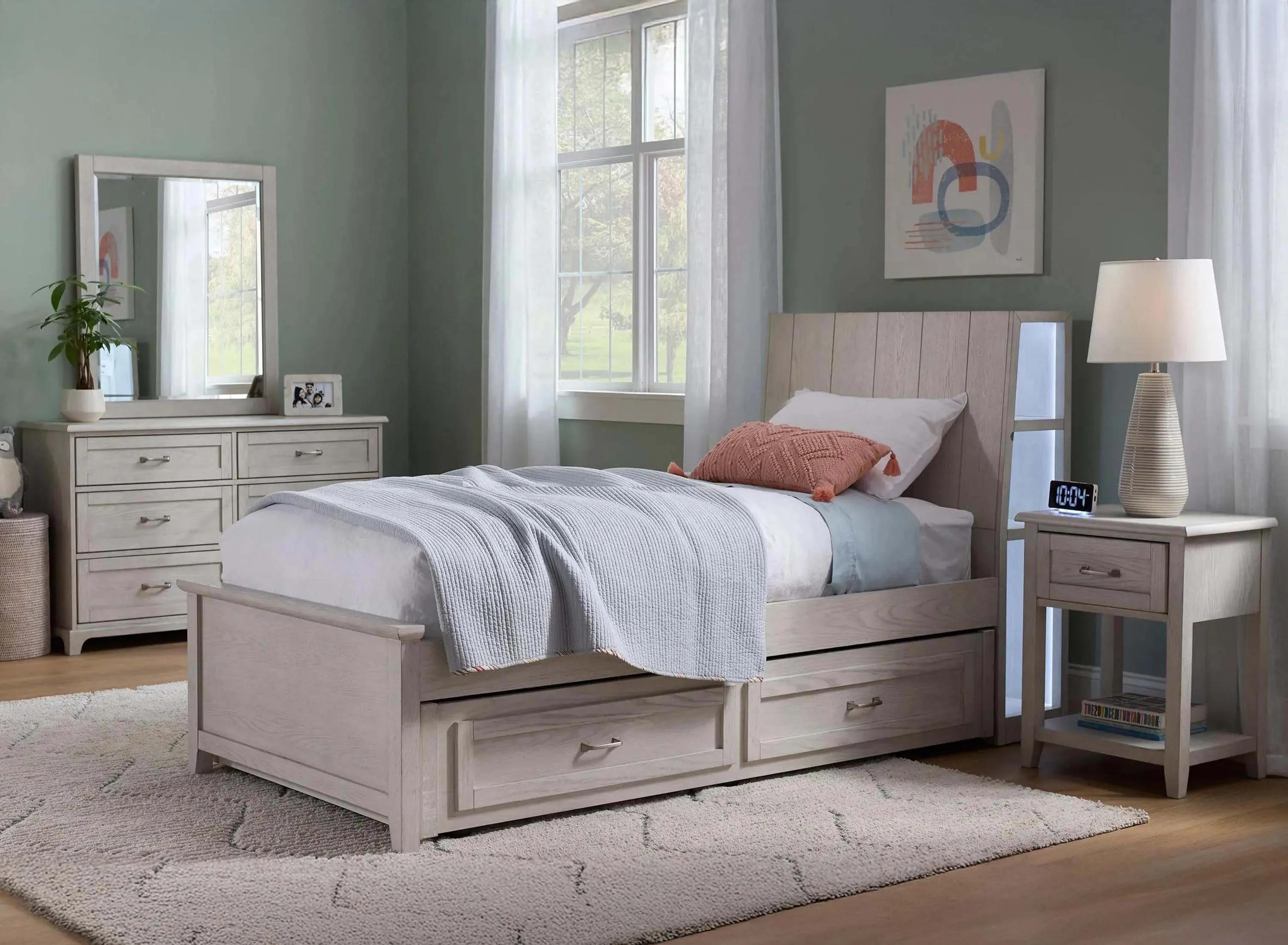 Lennox 4-pc. Bedroom Set with Trundle | Raymour \u0026 Flanigan, image size:3000x2200