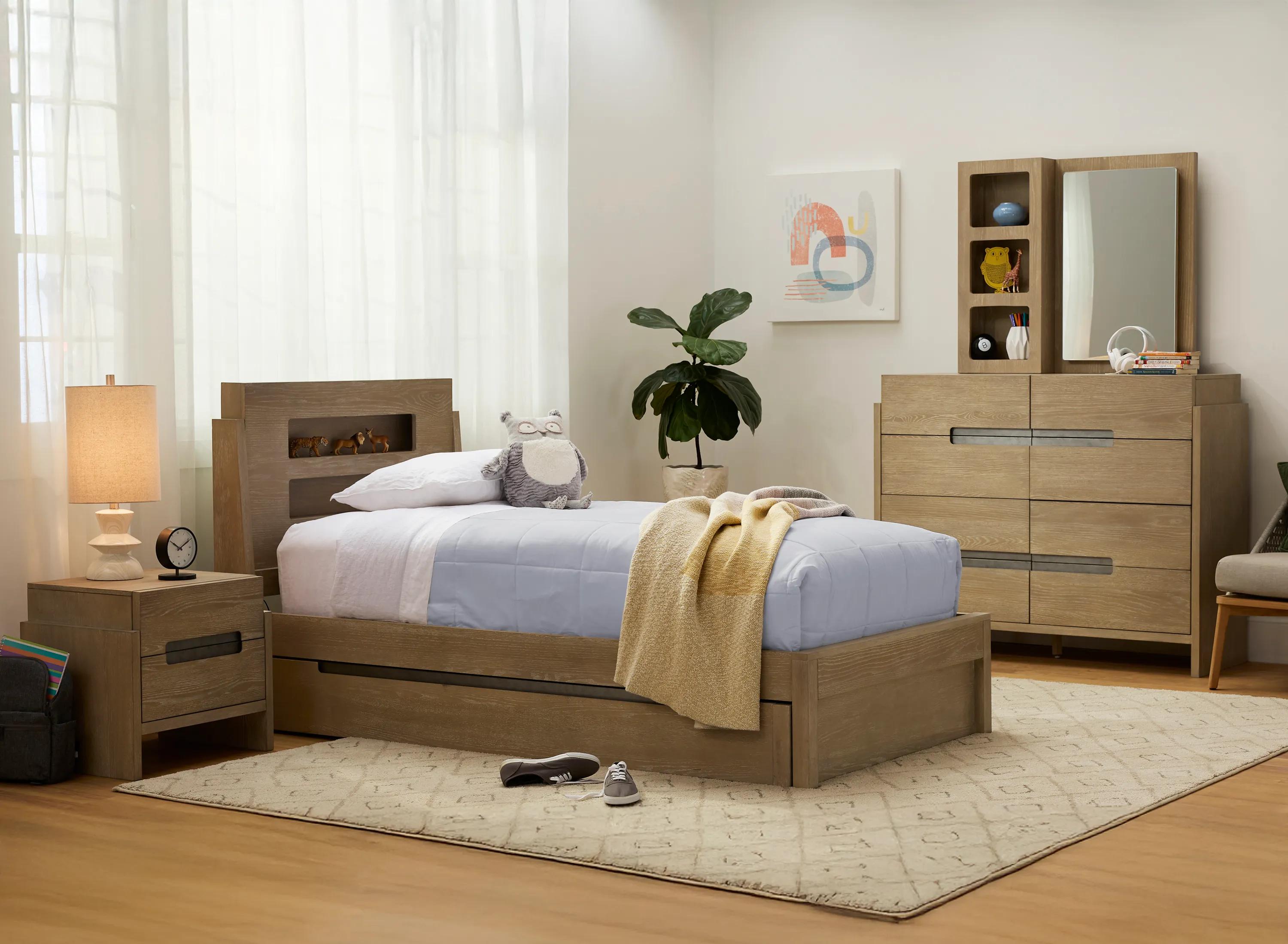 Copper Harbor 4-pc. Bedroom Set w/ Storage Drawer