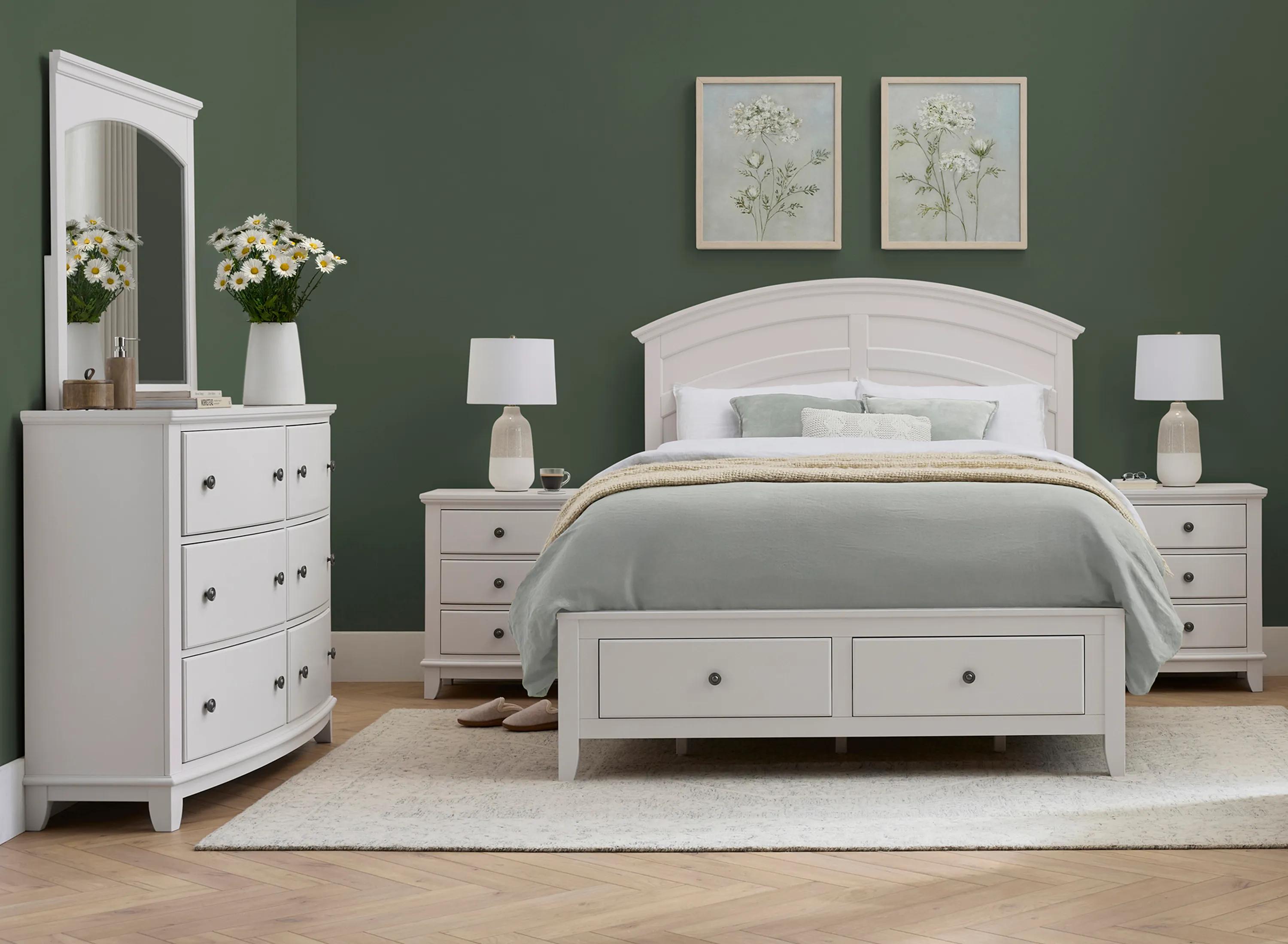 Kylie 4-pc. Platform Storage Bedroom Set | Raymour & Flanigan