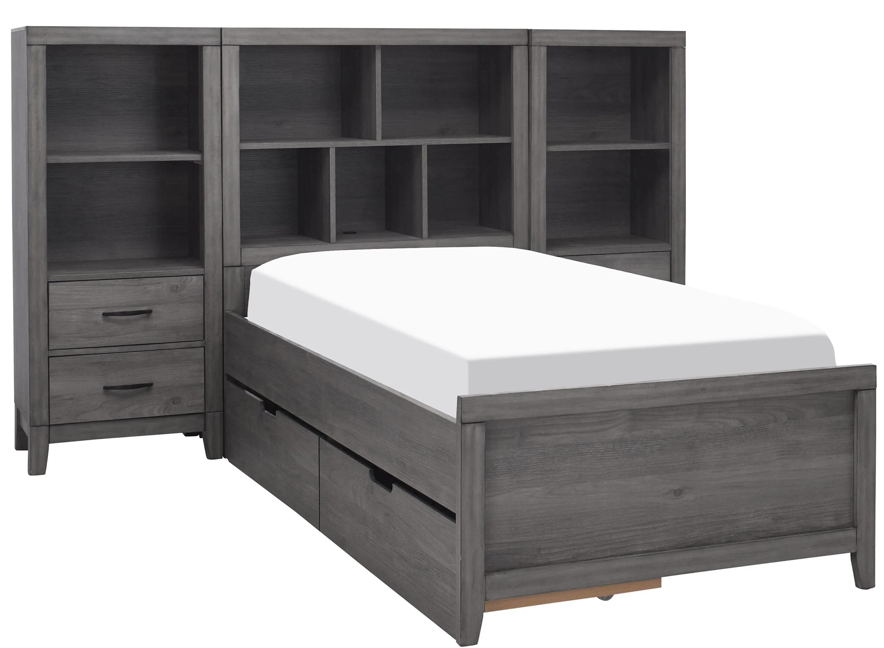 592020425 Piper Bed W/Toy Box And 2 Tower Night Stands sku 592020425