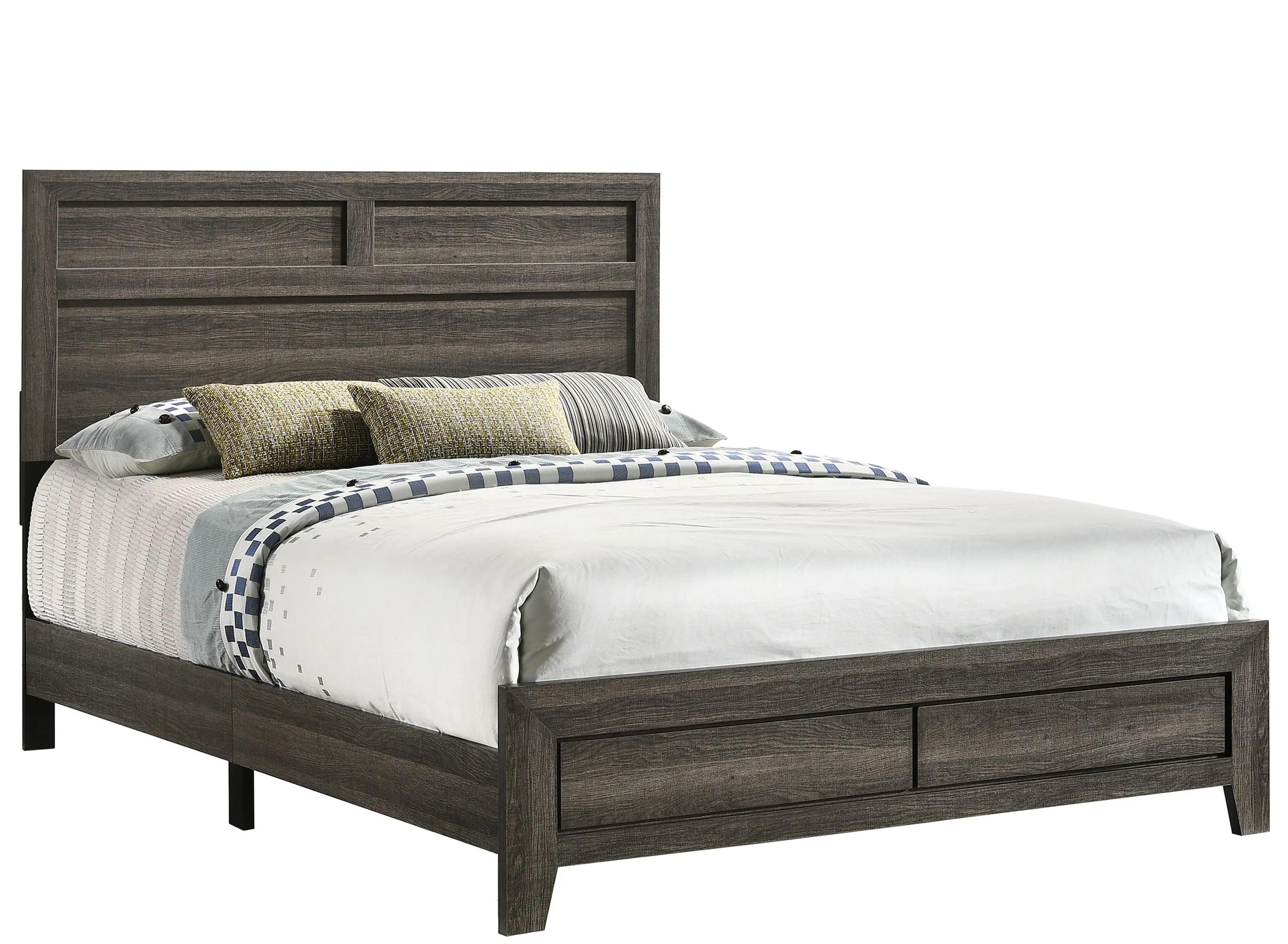Issac Panel Bed w/ USB