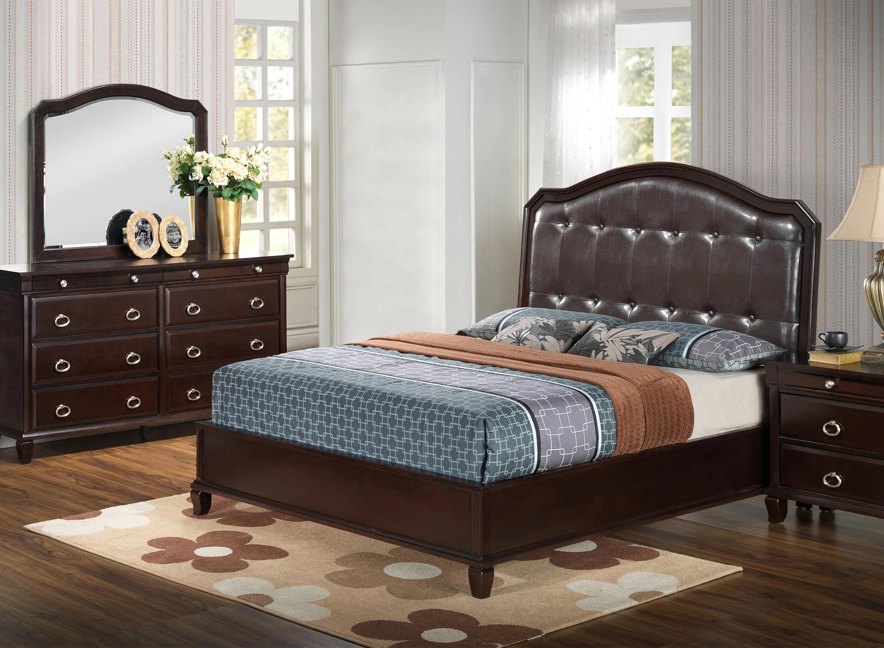 Abbot 4-pc. Upholstered Bedroom Set
