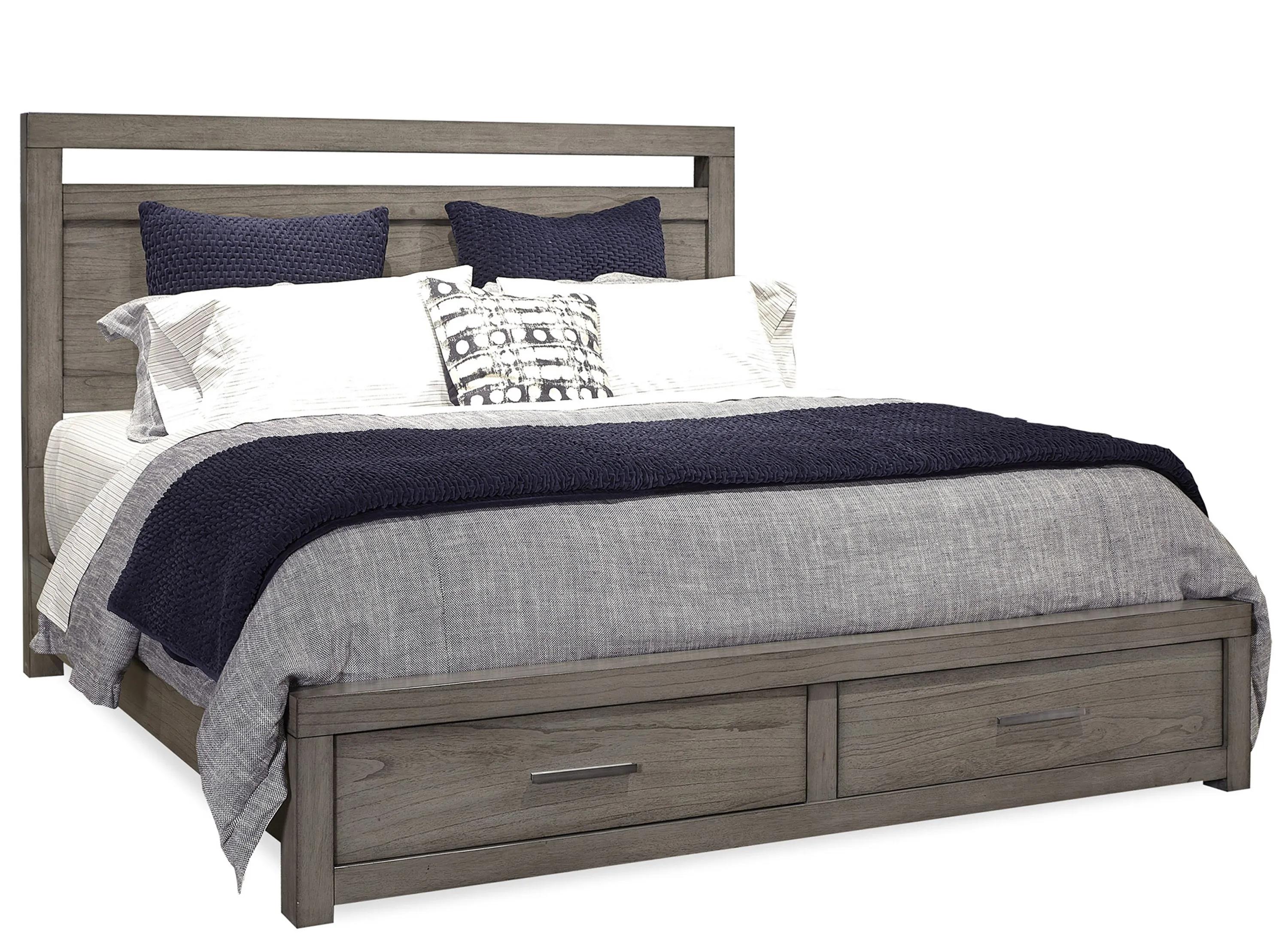 Modern Loft Bed with Storage