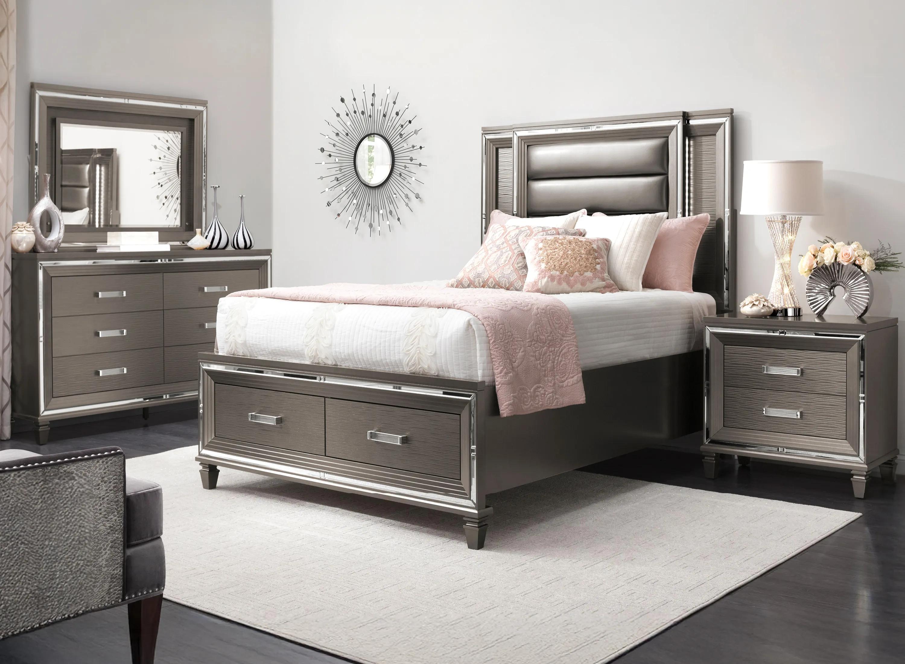 Selena 4-pc. Platform Bedroom Set with Storage Bed