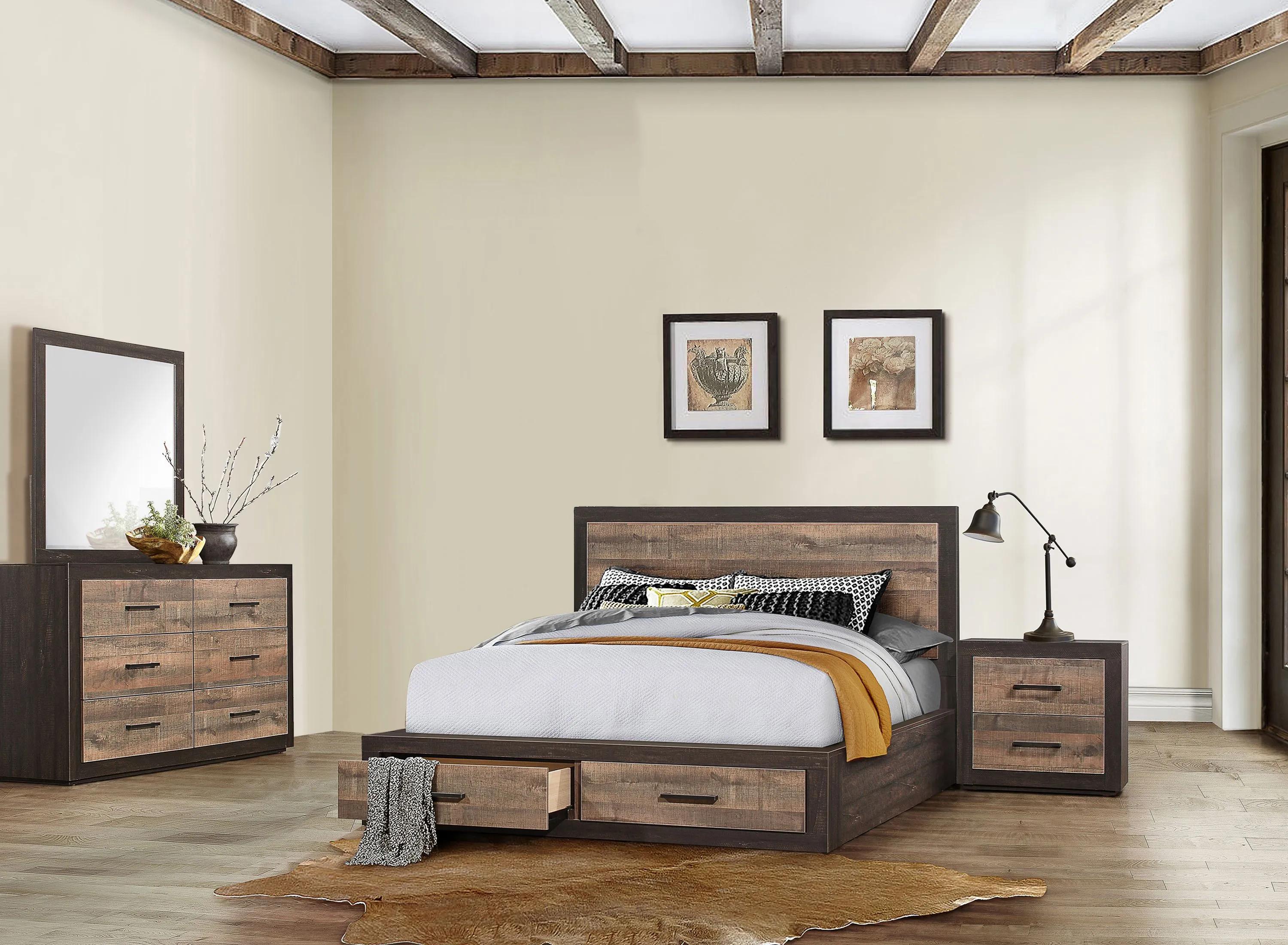 Chad 4-pc Platform Bedroom Set