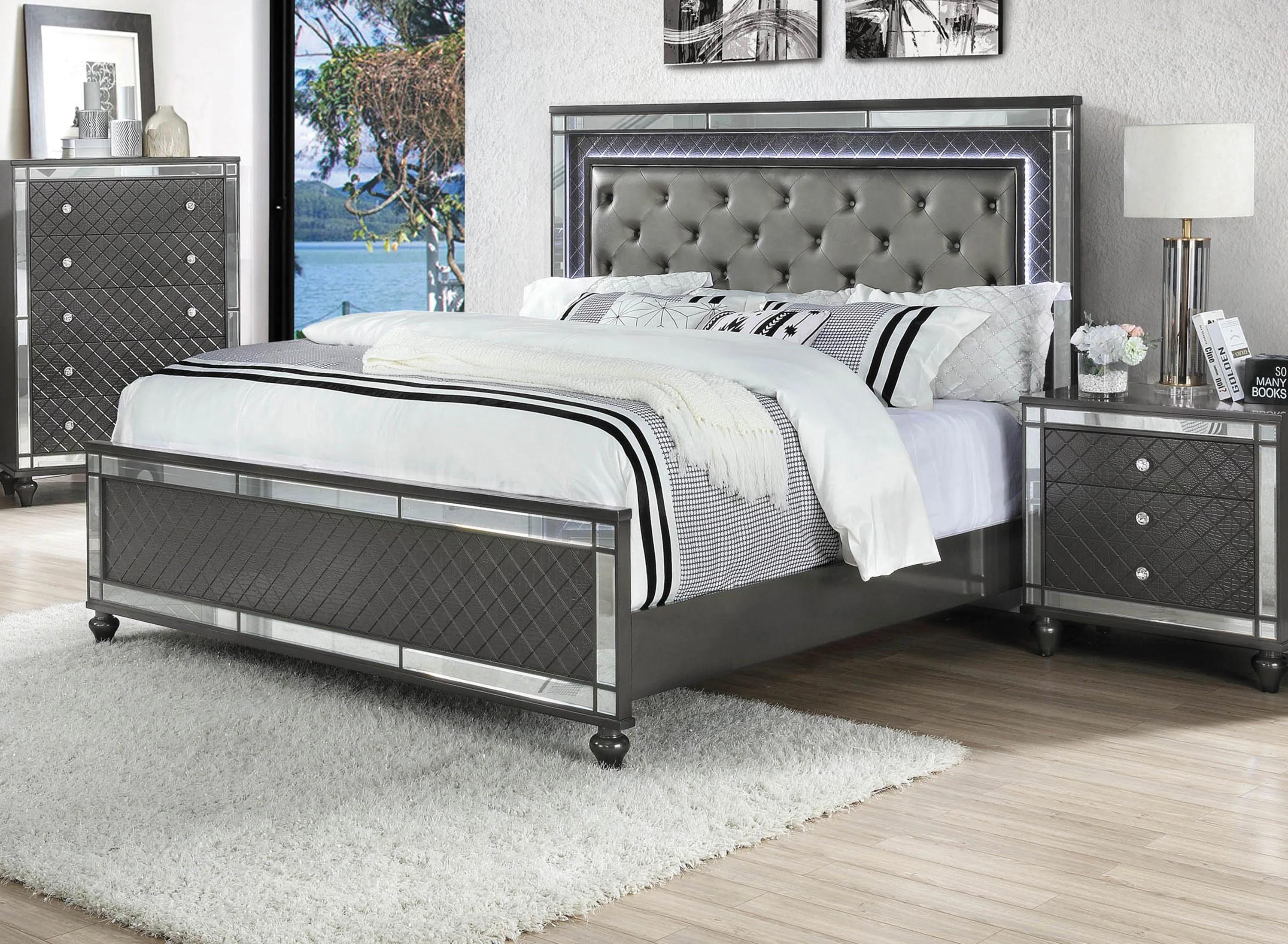 Refina 3-pc. Upholstered Bedroom Set