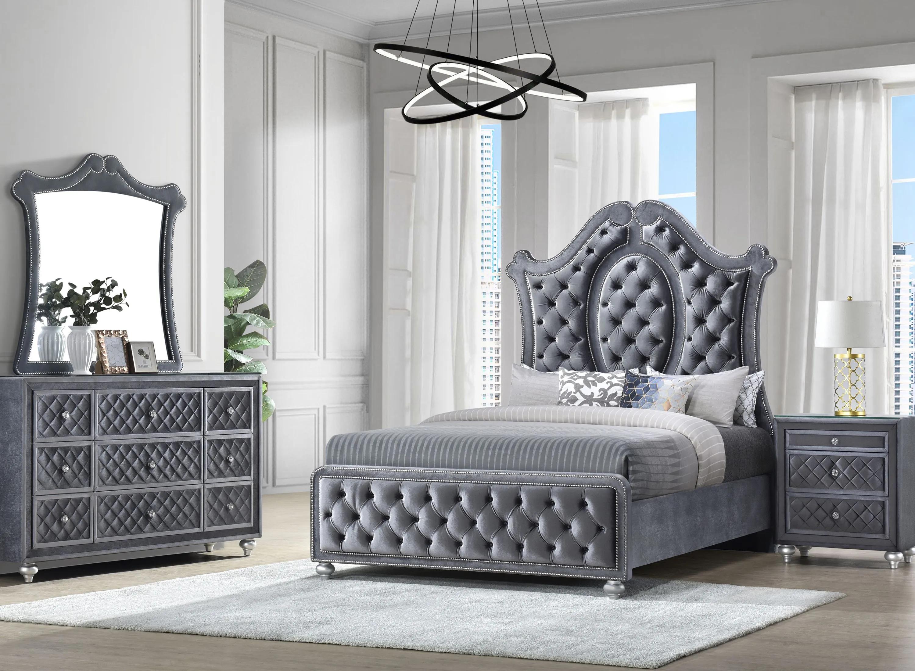 596241080 Cameo 4-pc Queen Bedroom Set sku 596241080
