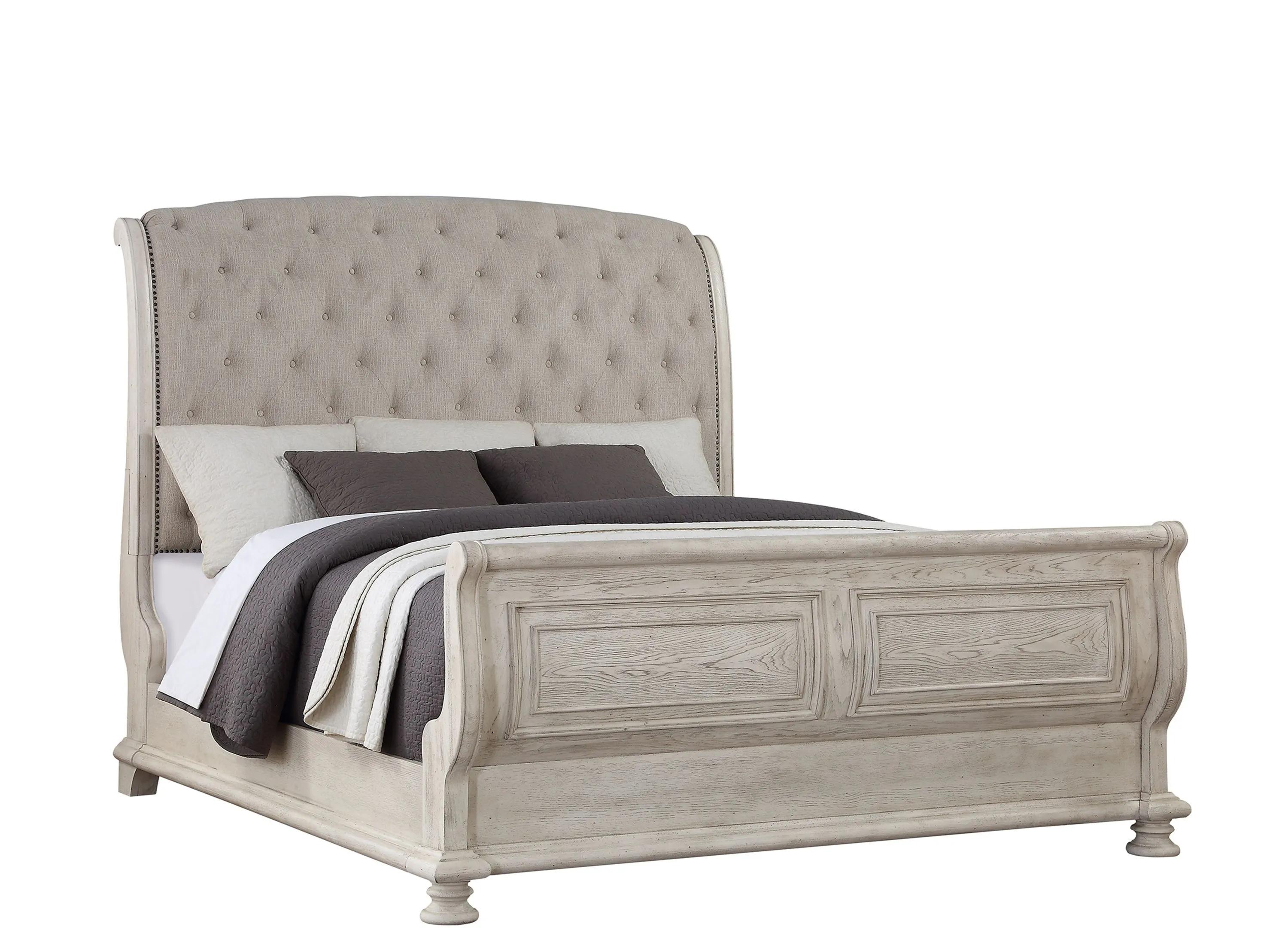 Barton Creek Upholstered Sleigh Bed
