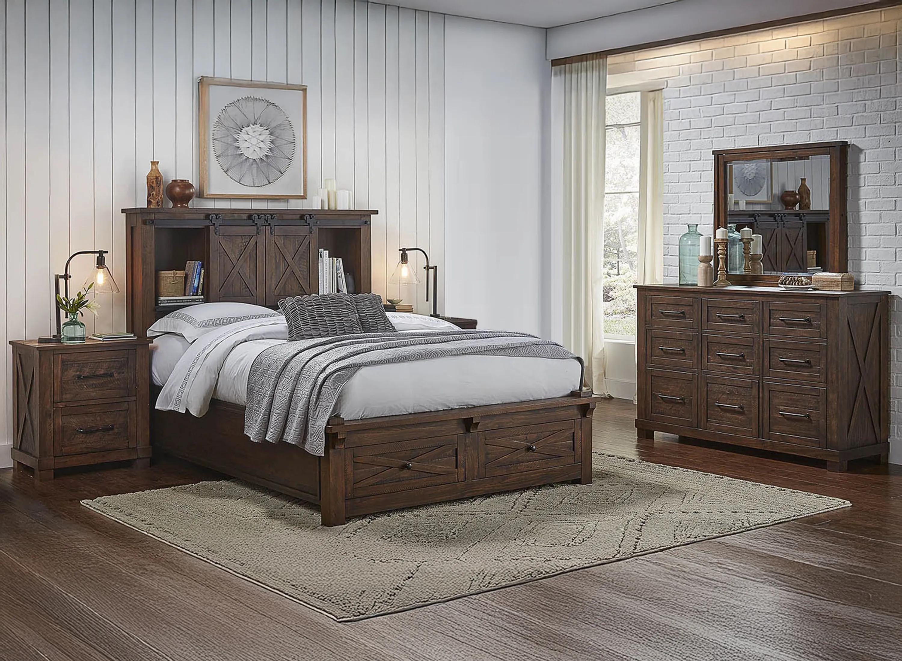 Sun Valley 4-pc. Bedroom Set w/ Storage Bed
