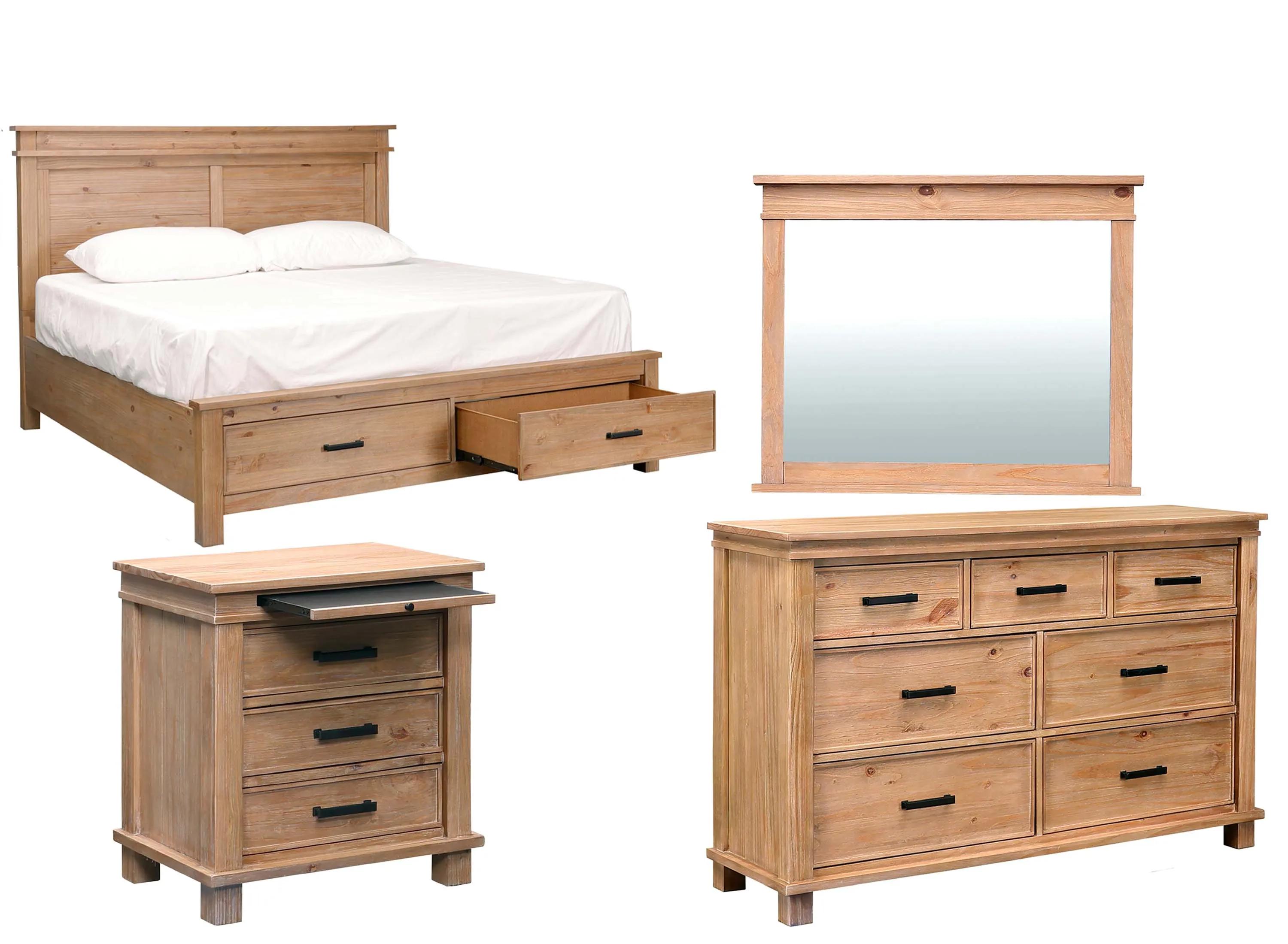 Hempstead 4-pc. Platform Storage Bedroom Set