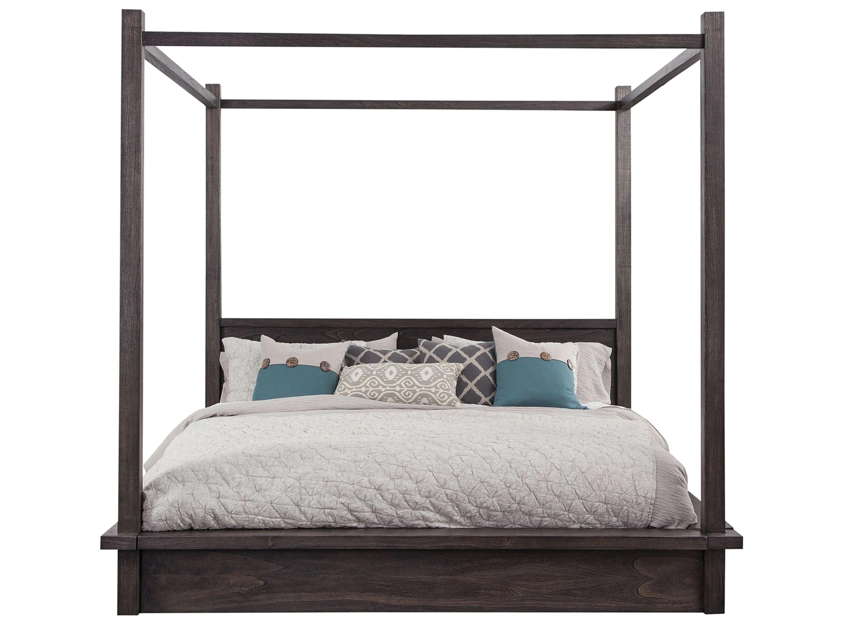 Serriene Canopy Bed