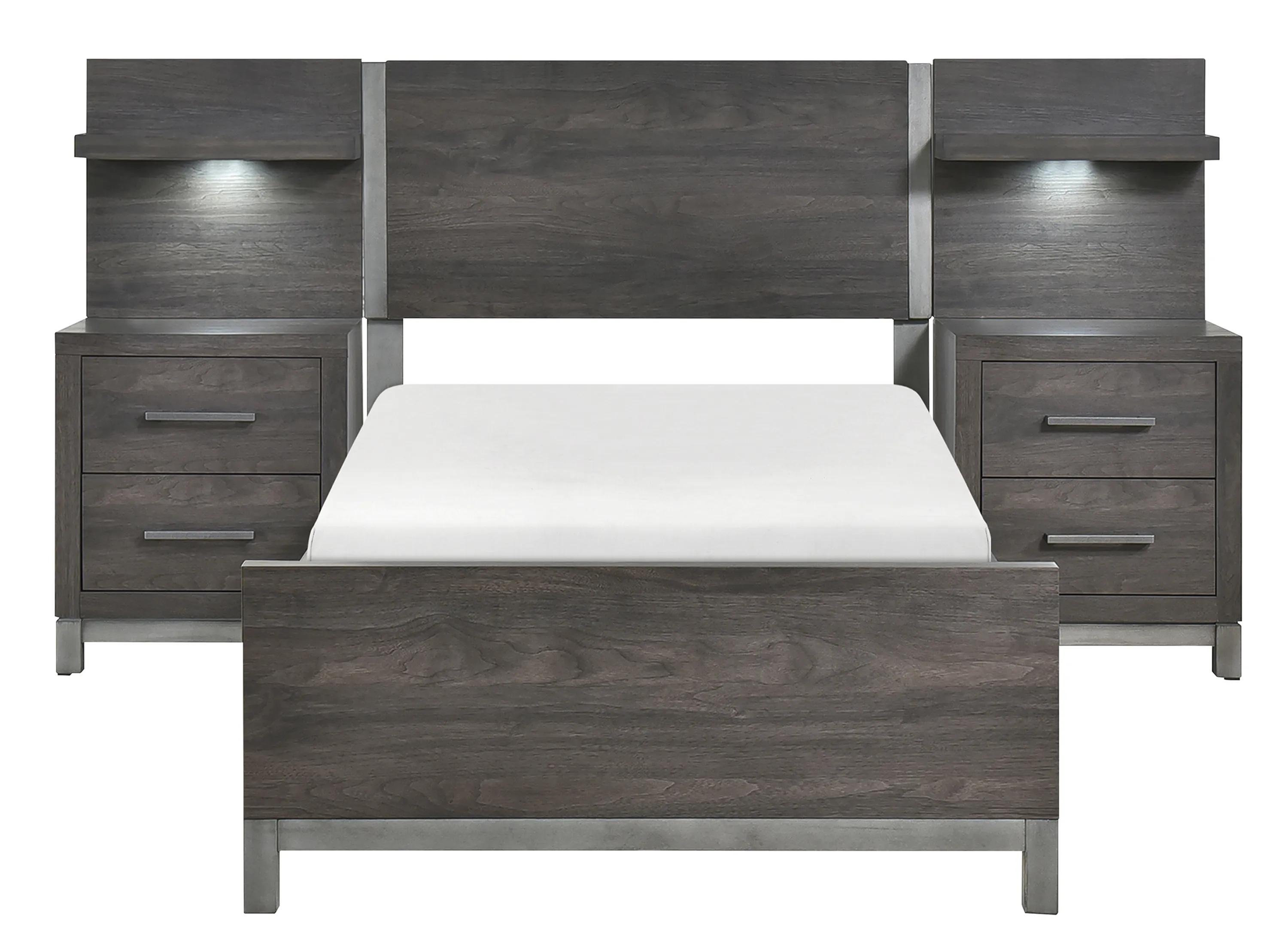 Frado 5-pc. Wall Bed Bedroom Set