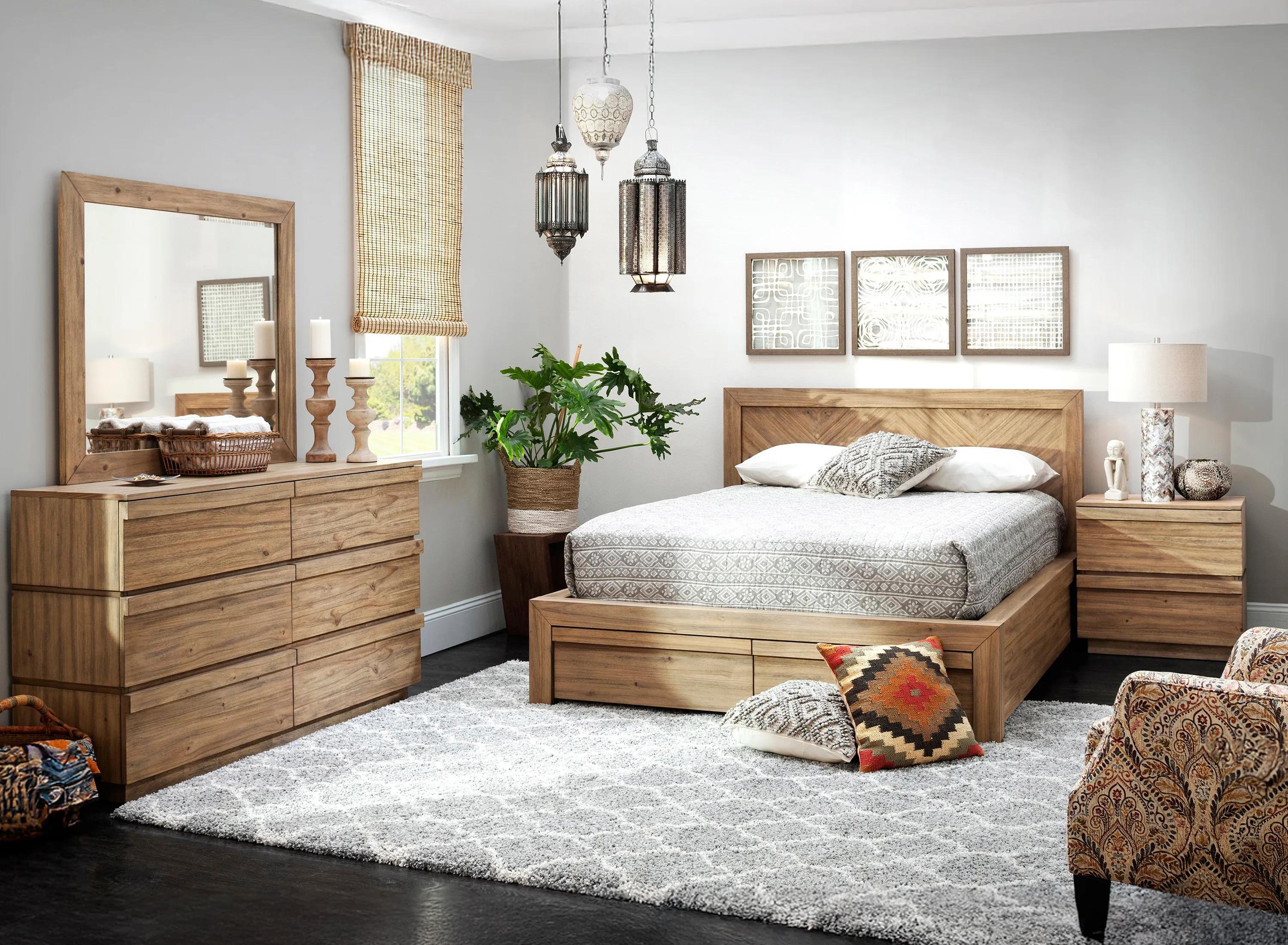 Playa 4-pc. Platform Bedroom Set w/ Storage Bed