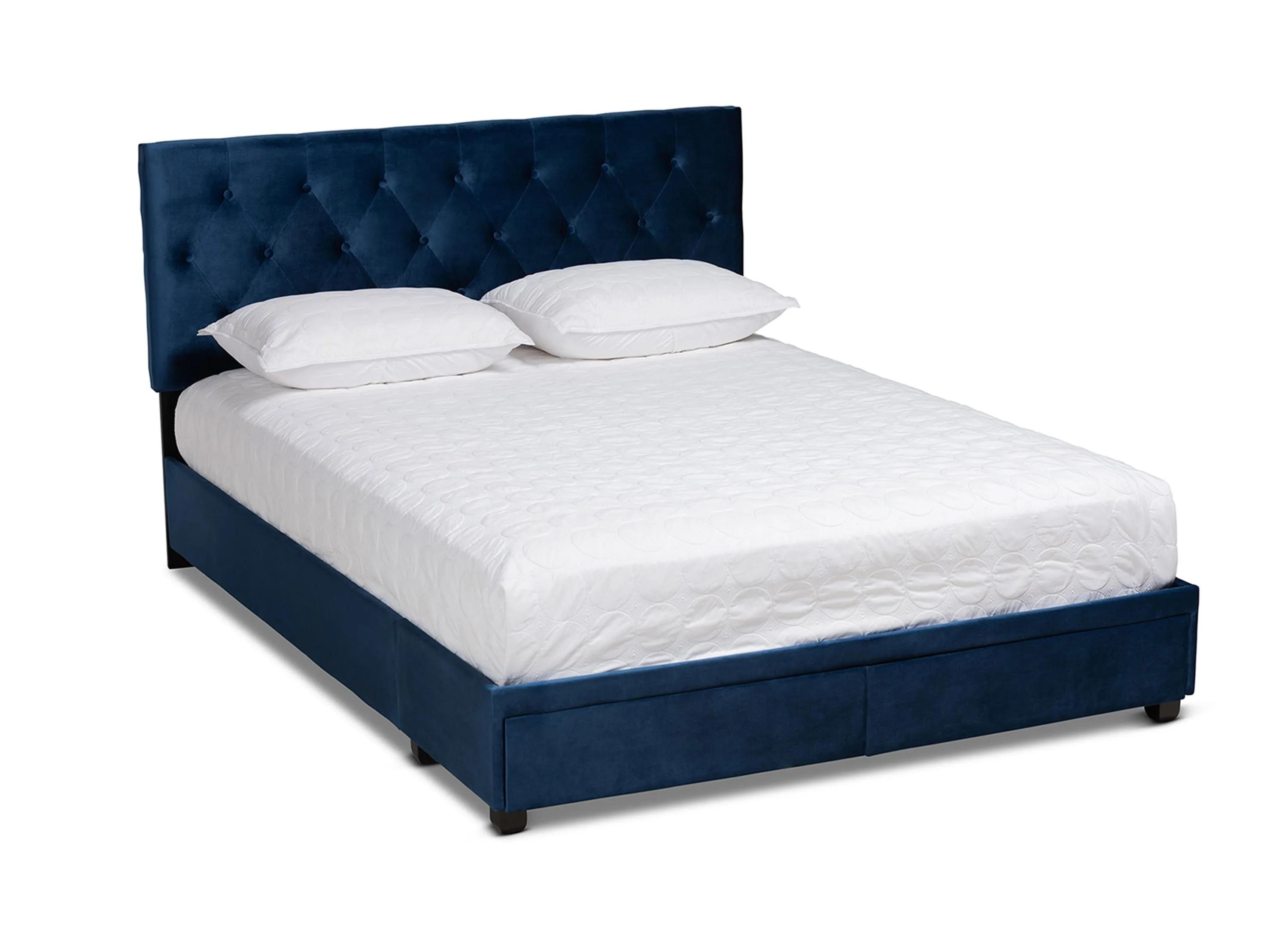 Caronia Upholstered 2-Drawer Platform Storage Bed