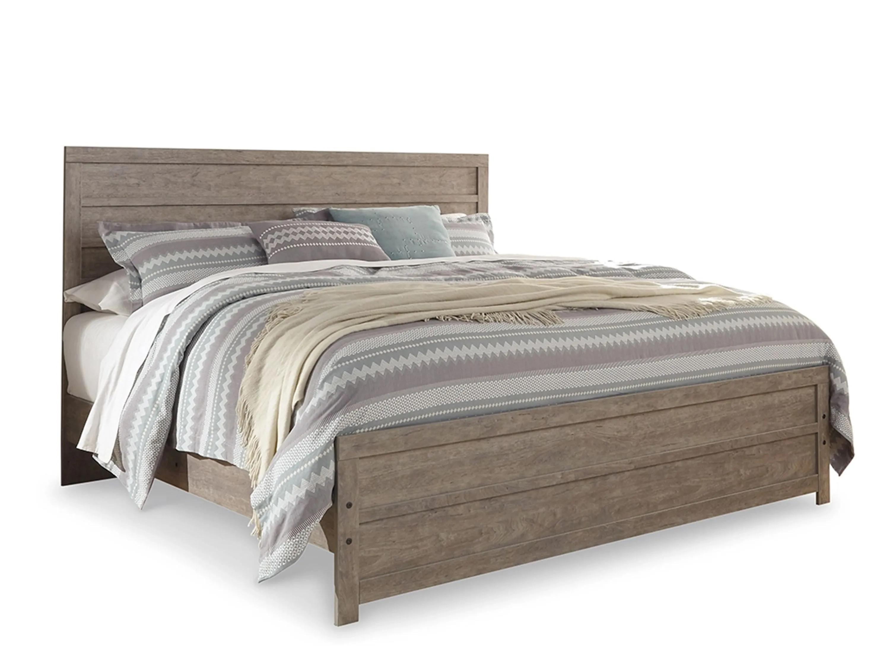 599107010 Culverbach King Panel Bed sku 599107010