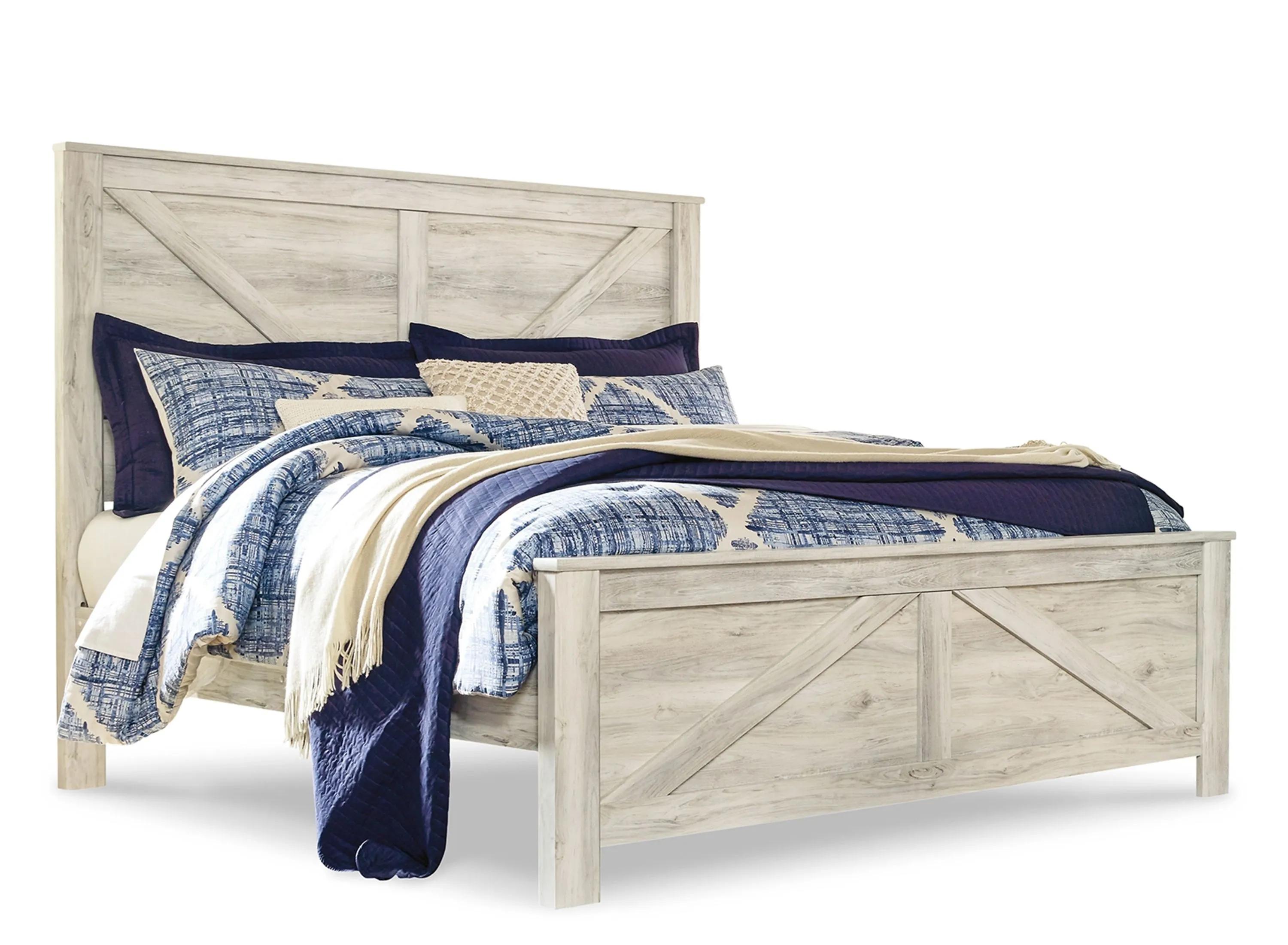 Bellaby King Crossbuck Panel Bed