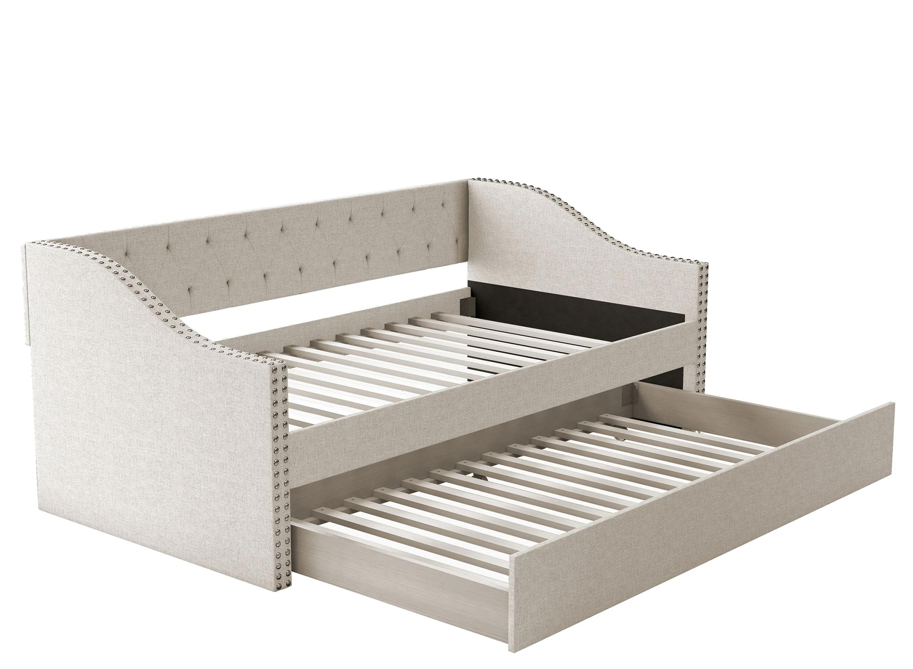 Mandrake Fabric Daybed with Trundle Set