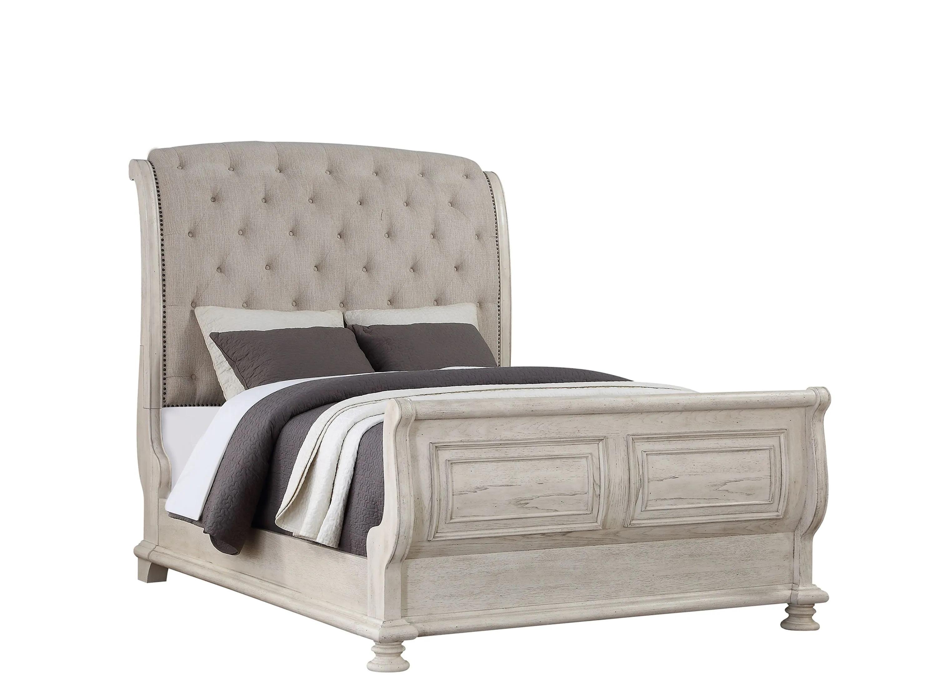 Barton Creek Upholstered Sleigh Bed