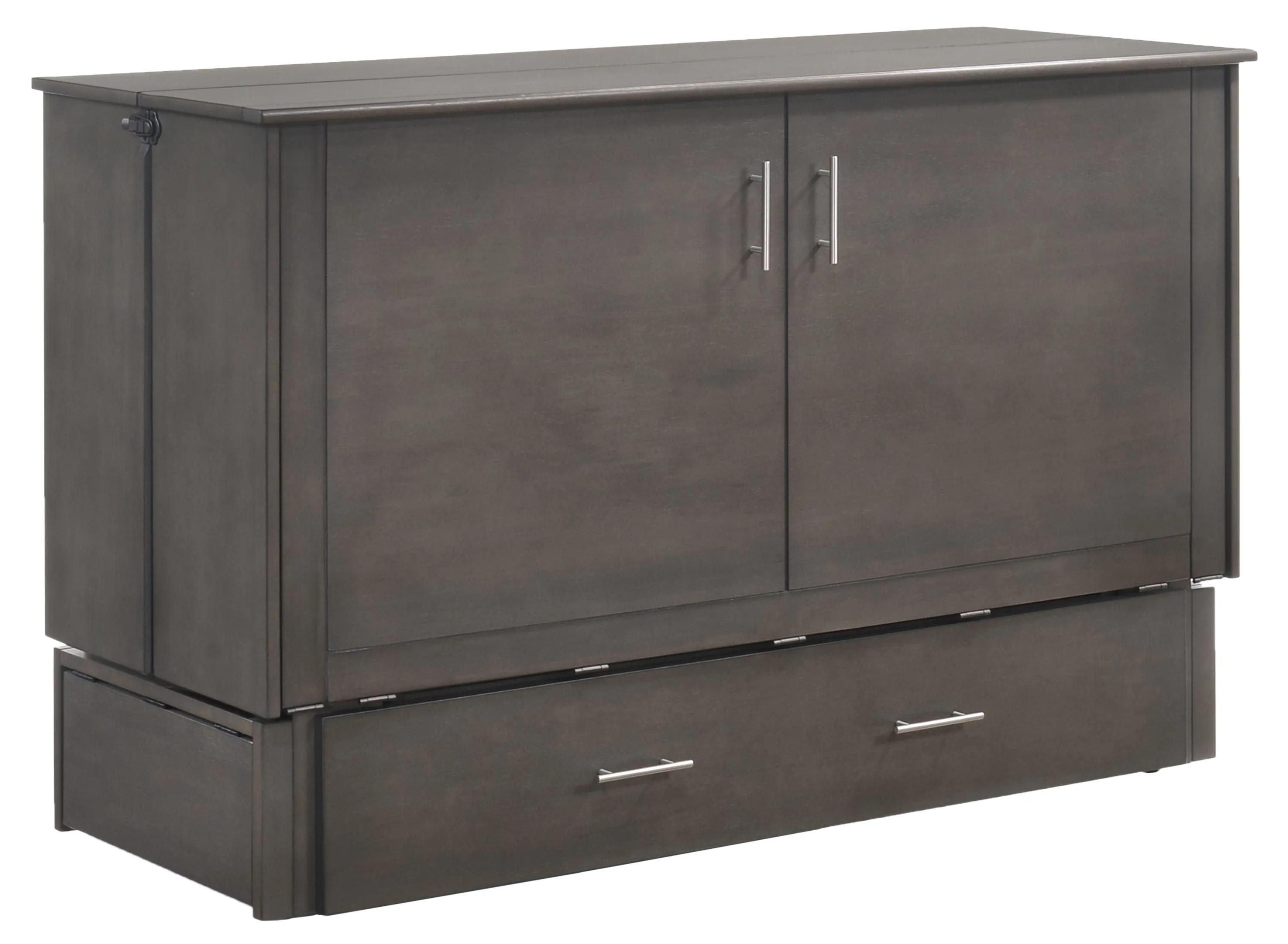 Benedkt Sagebrush Cabinet Bed with Mattress