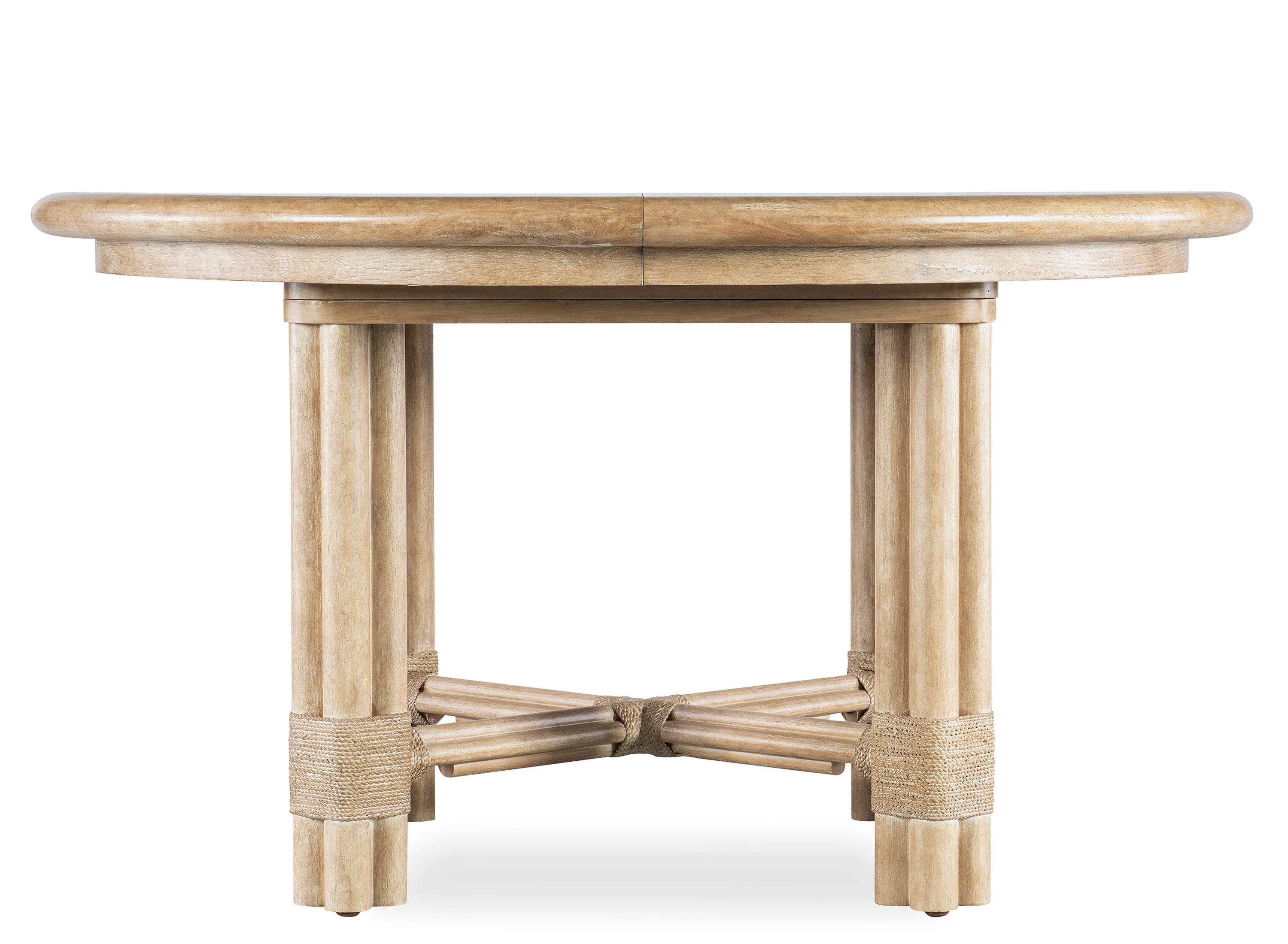 Retreat Pole Rattan Dining Table