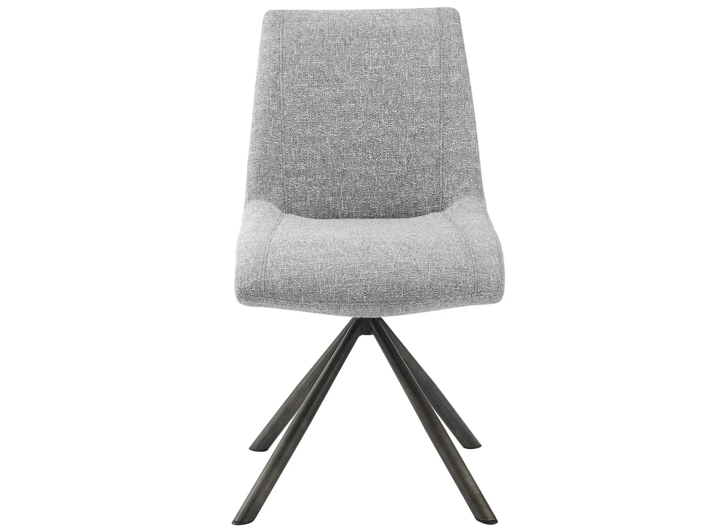 Viona Fabric Swivel Dining Side Chair (Set of 2)