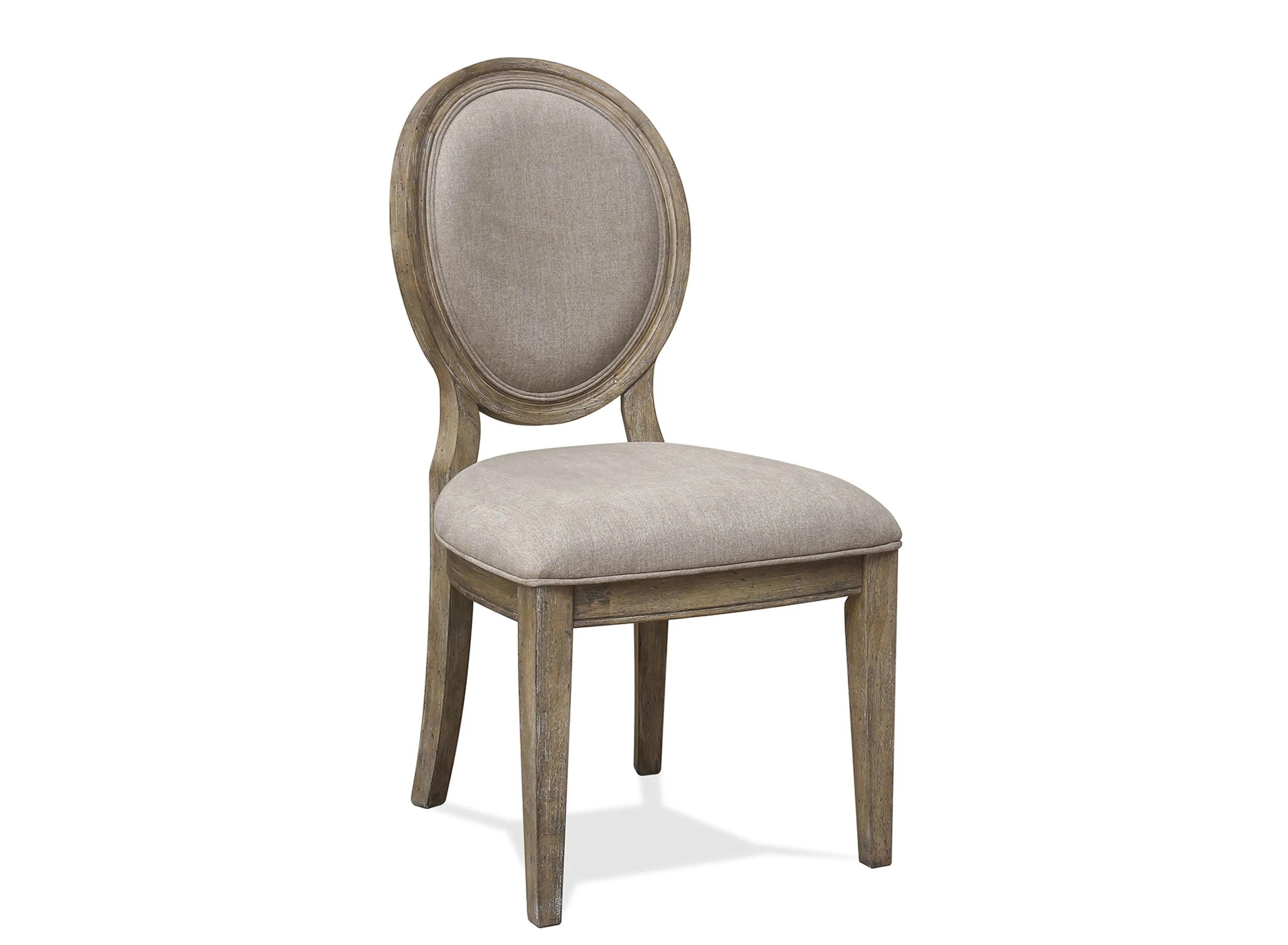 Sonora Upholstered Oval Side Chair