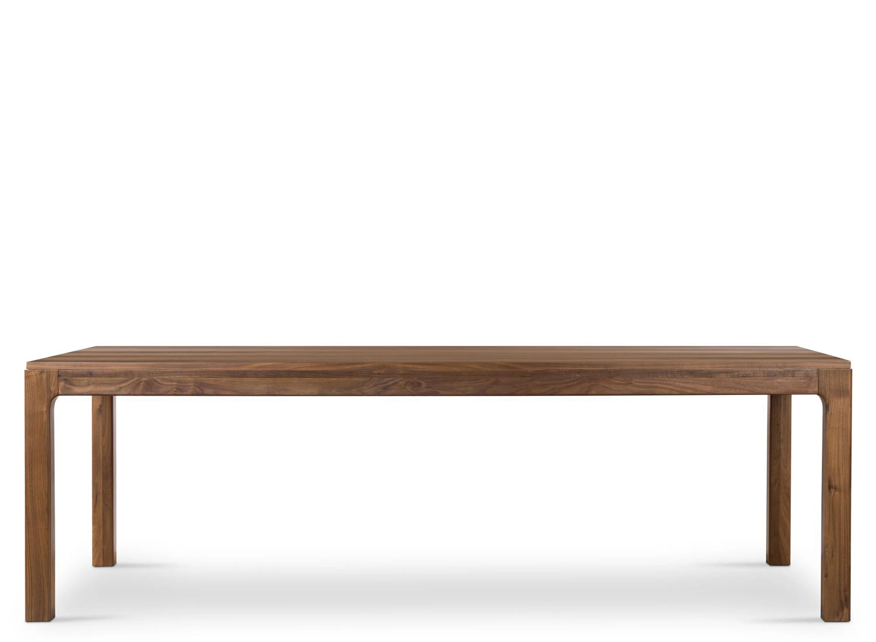 Wallis Arturo Rectangular Wood Natural Walnut Veneer Dining Table