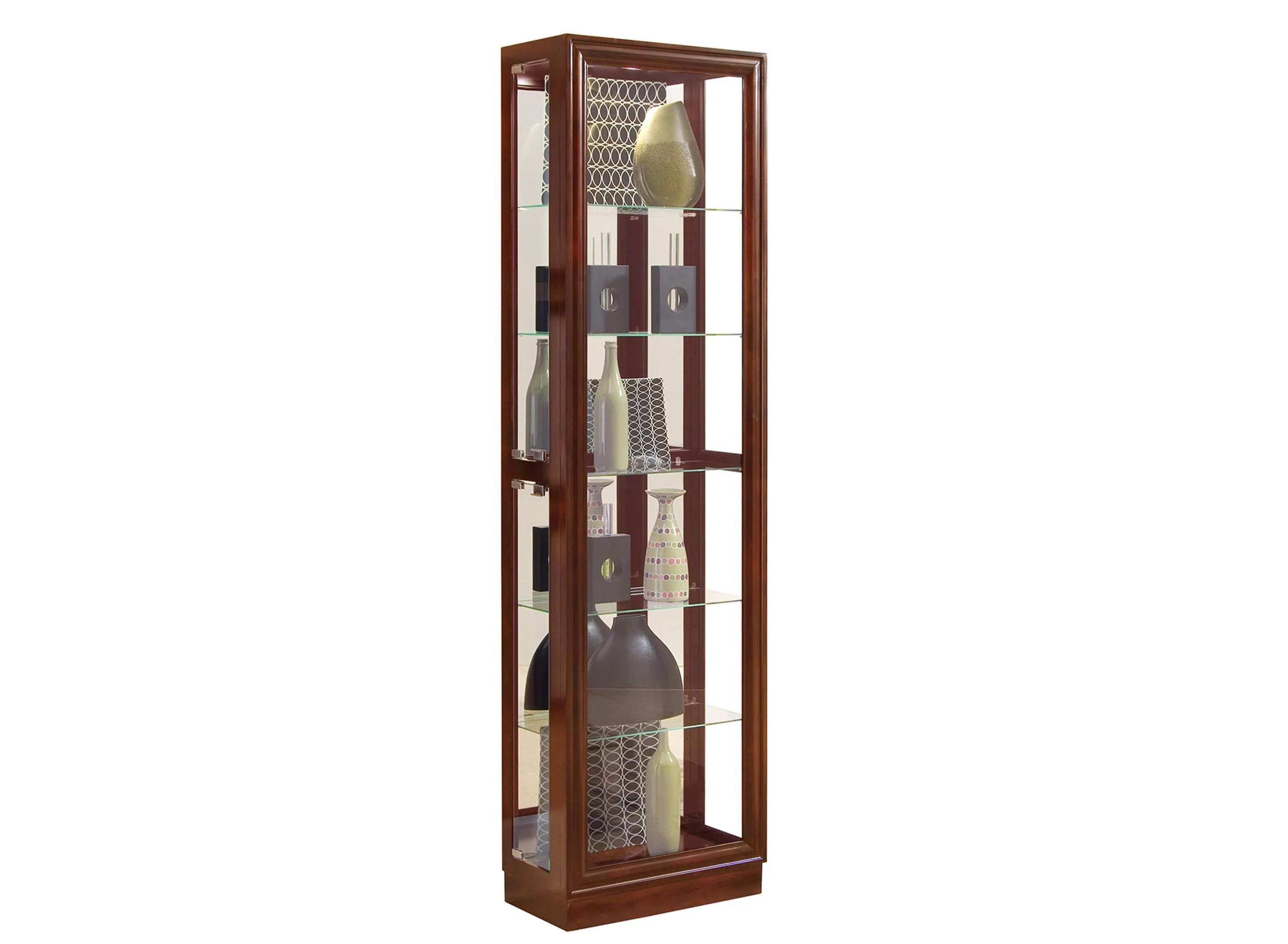 Pulaski Tall Traditional Curio Cabinet