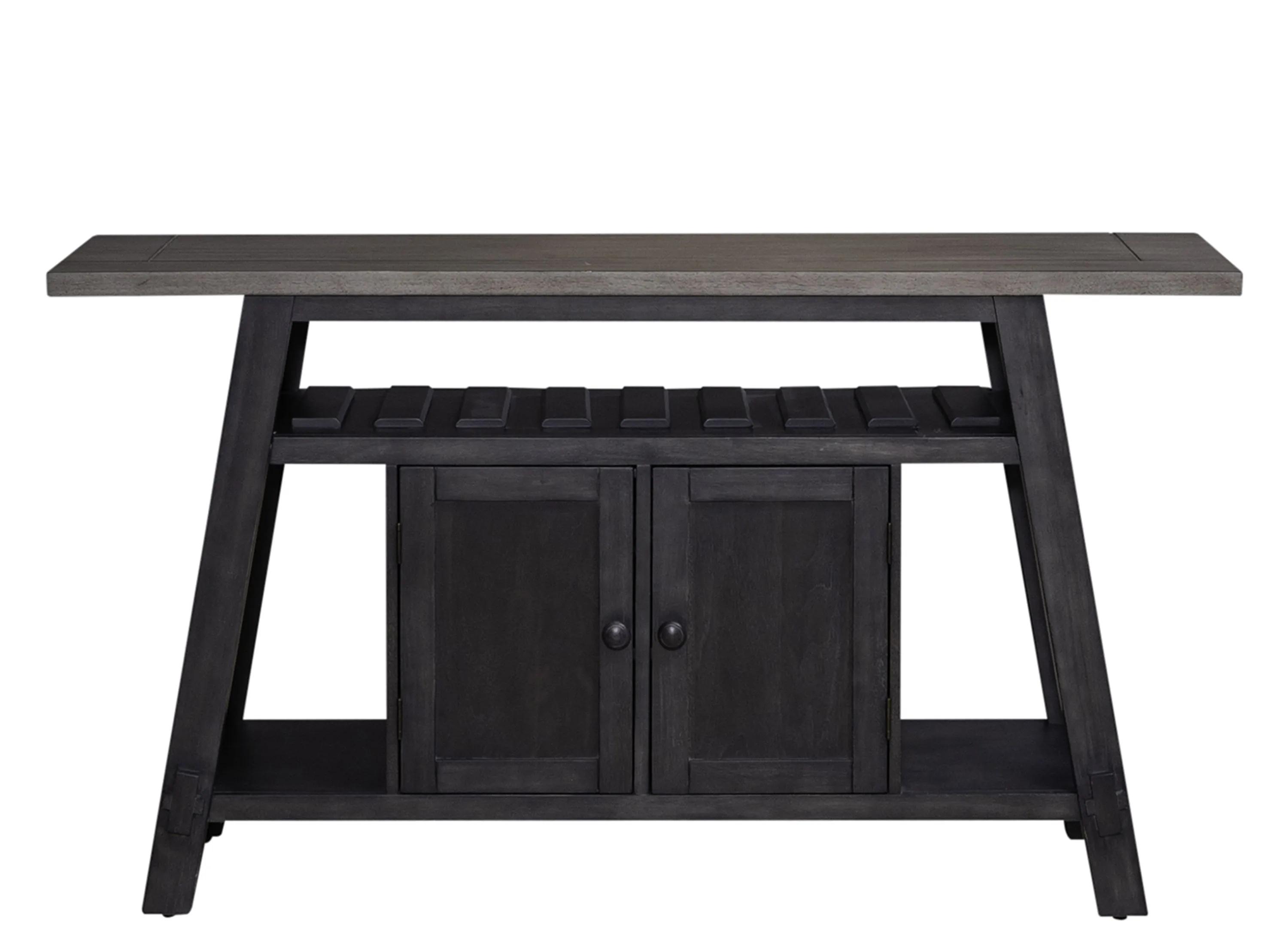Timothy Server w/ Wine Storage